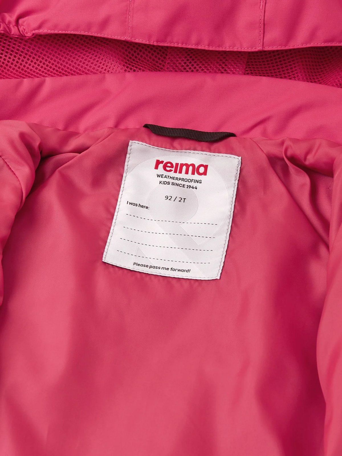 Reima Toppila Reimatec Overall Bright Berry