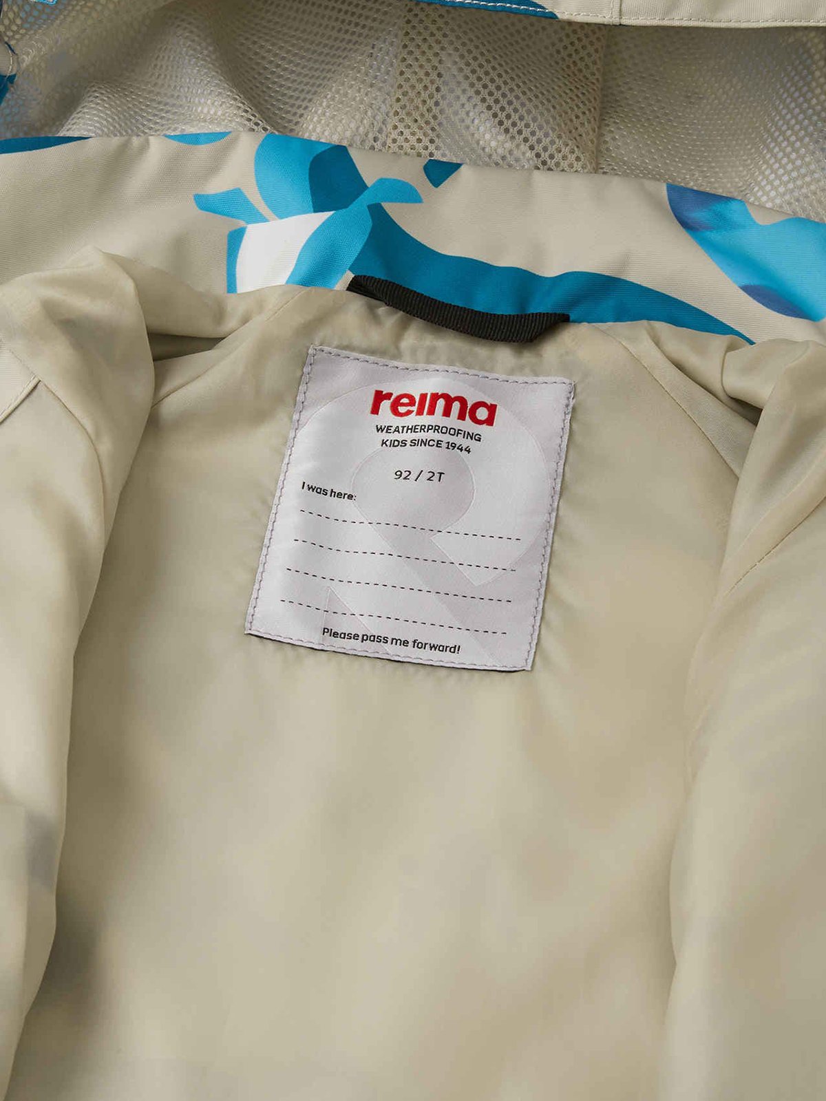 Reima Toppila Reimatec Overall Sandy Beige