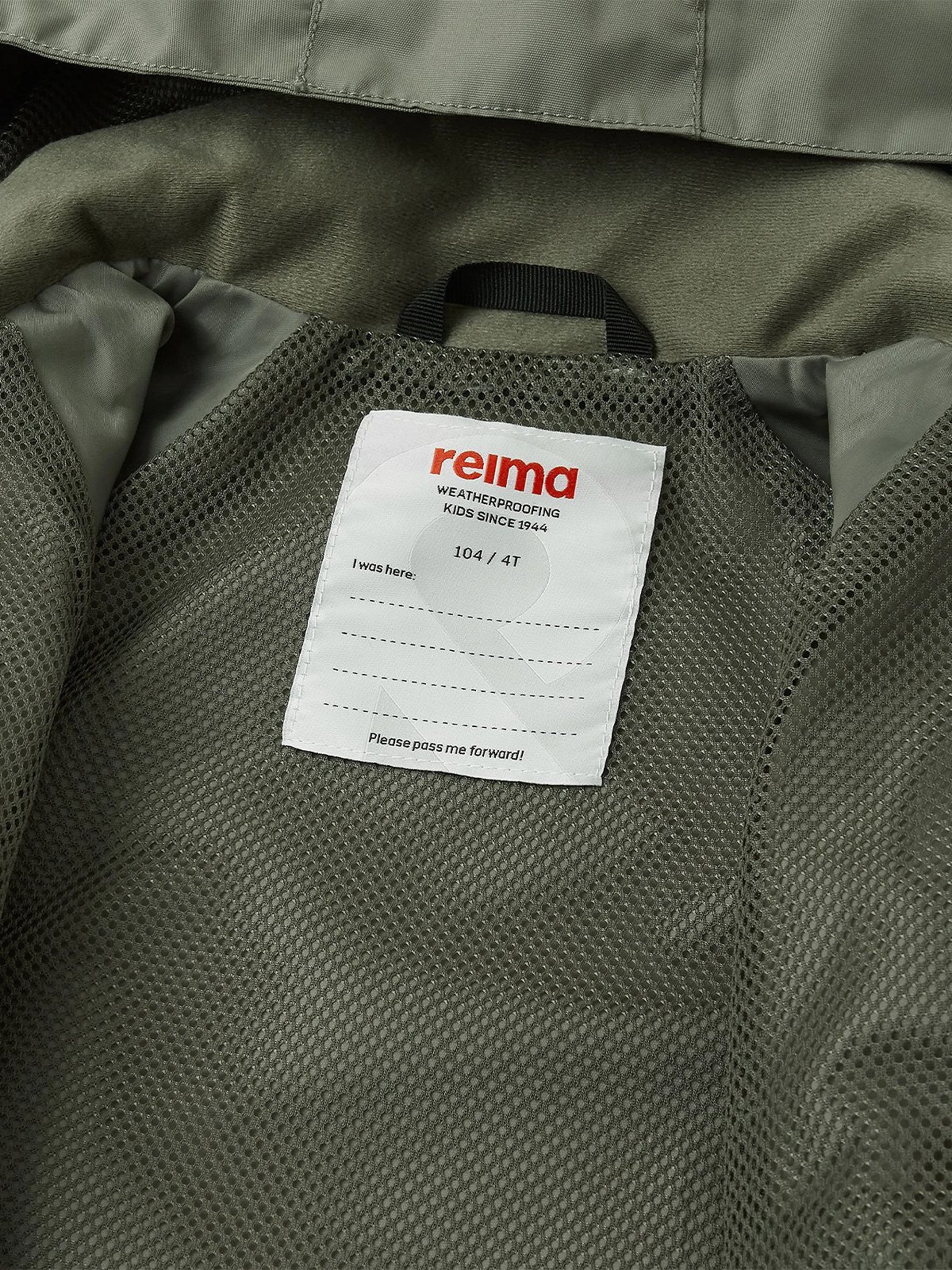 Reima Soutu Reimatec Jacket Greyish Green