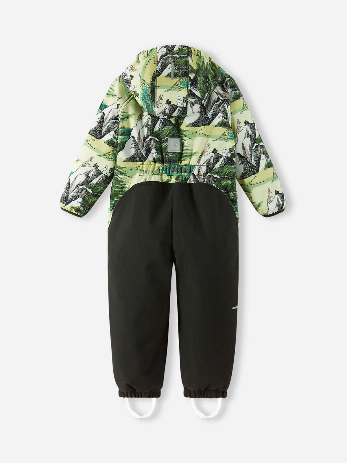 Reima Moomin Skyddad Softshell Overall Light Lime