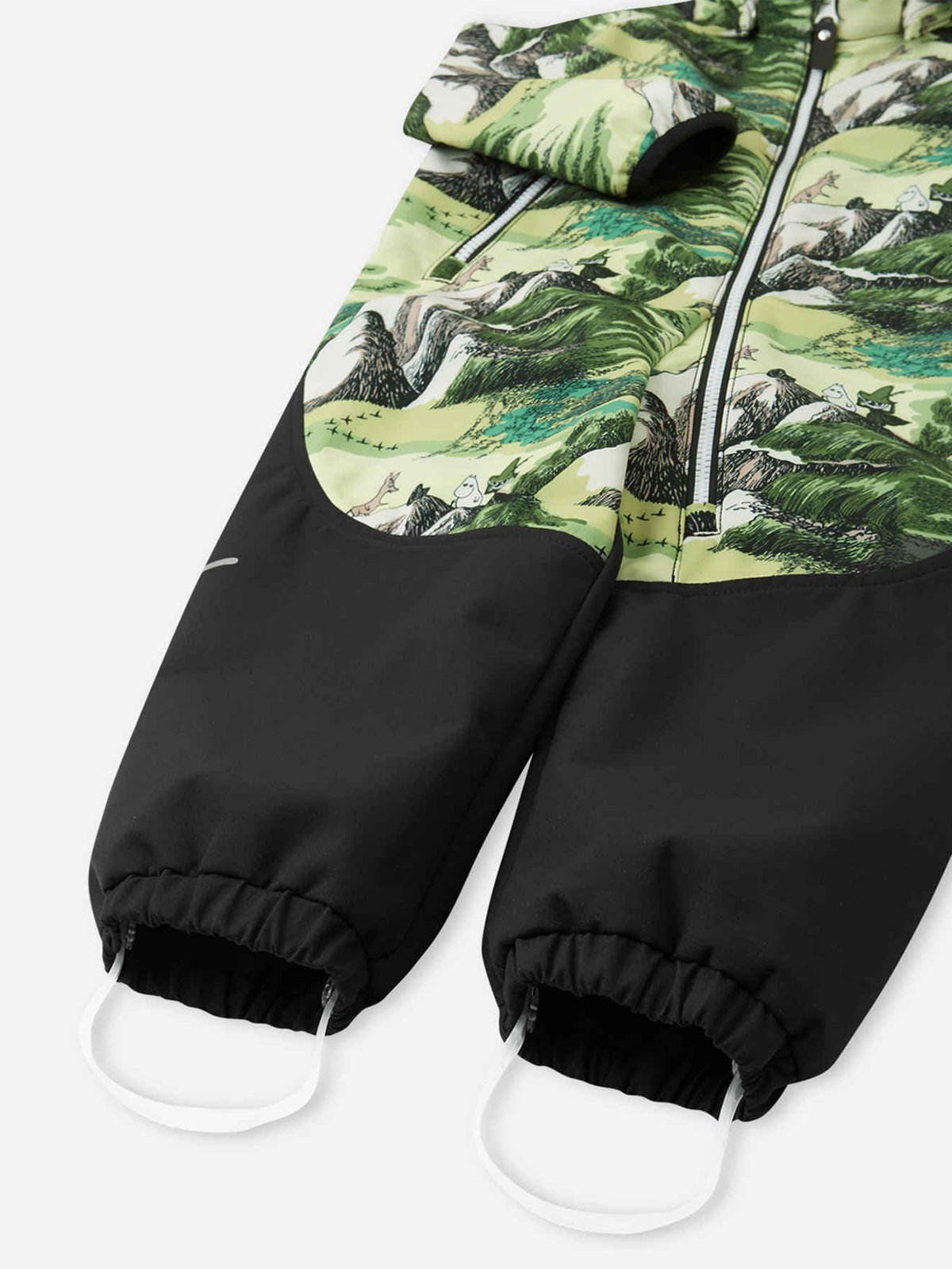 Reima Moomin Skyddad Softshell Overall Light Lime