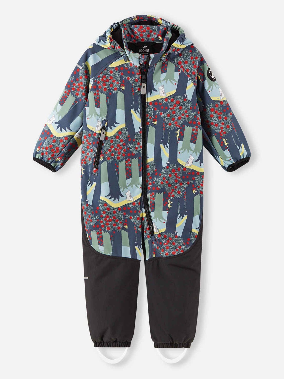 Reima Moomin Mjosa Softshell overall Soft black