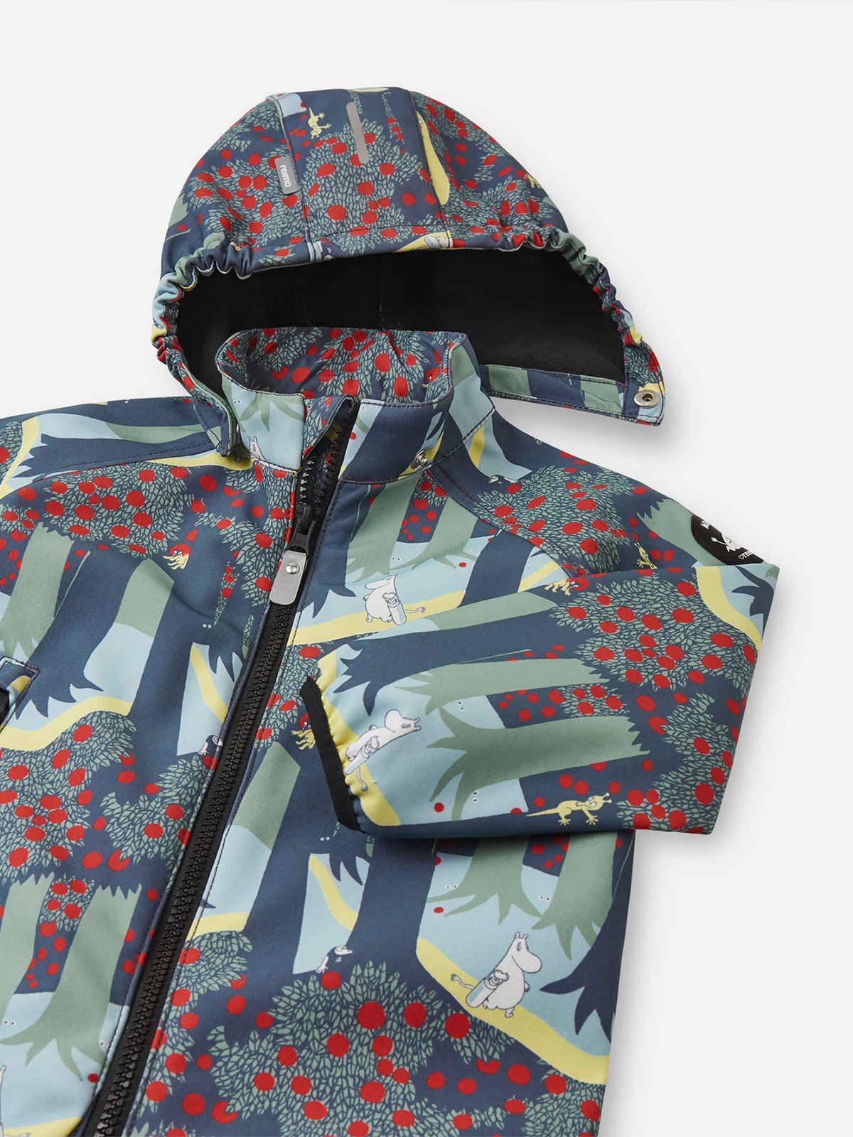 Reima Moomin Mjosa Softshell overall Soft black