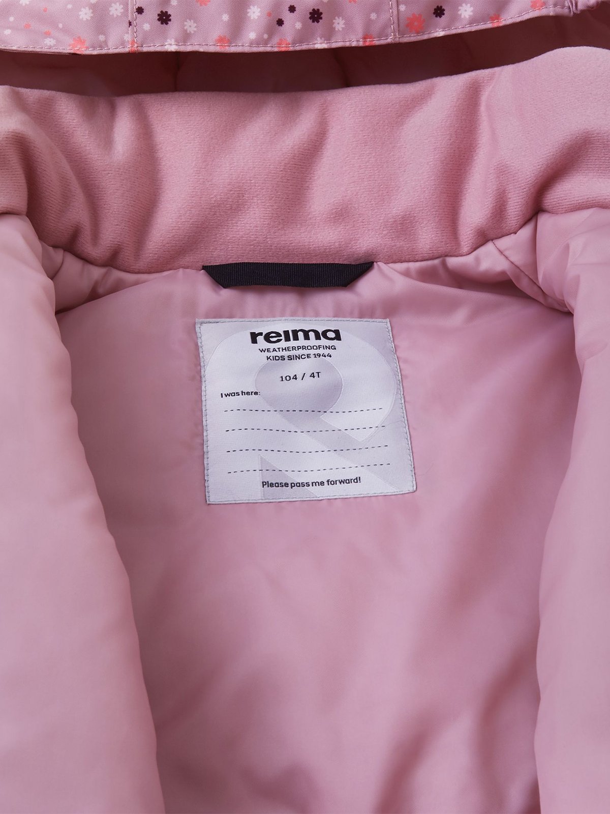 Reima Taipale ReimaTec winter jacket Grey Pink
