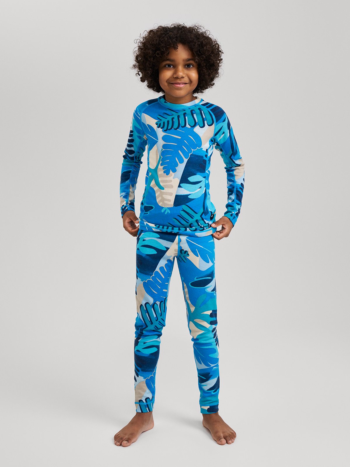 Reima Taitoa Thermal set Bright blue