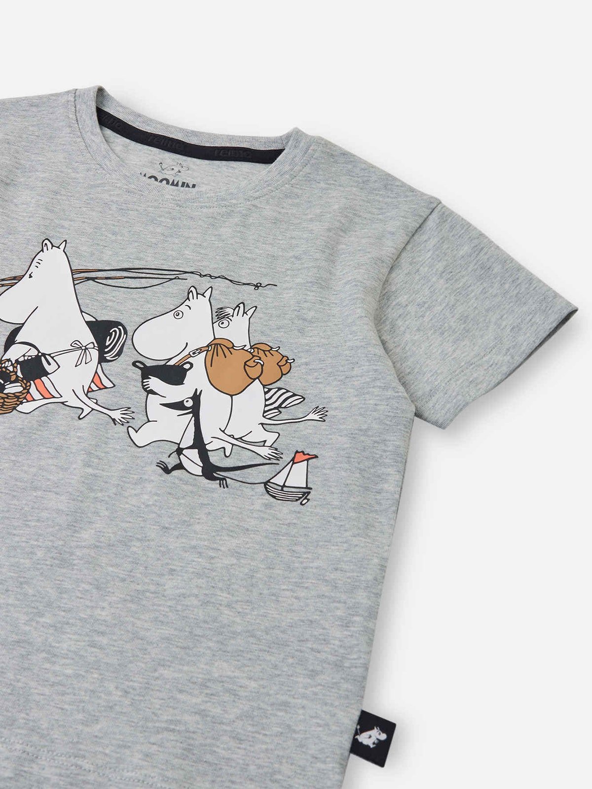 Reima Moomin Gosa T-shirt Melange Grey
