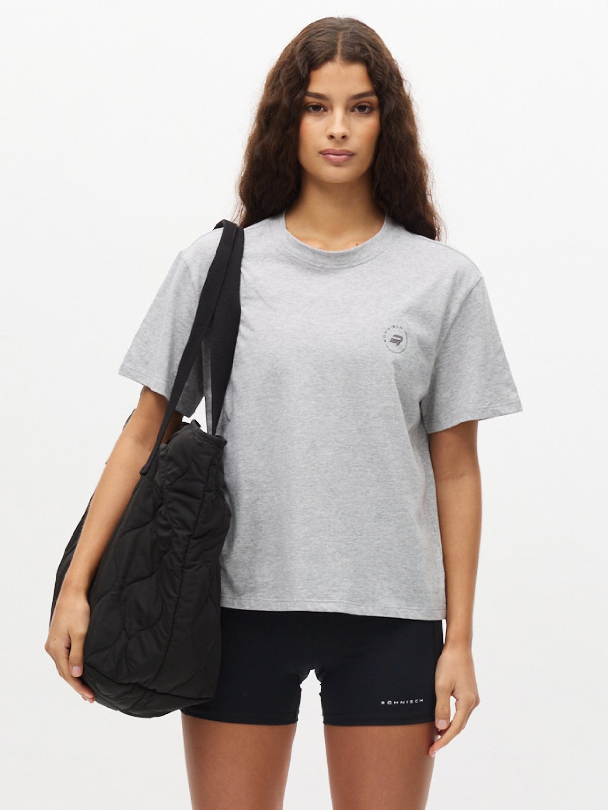 Röhnisch Quilt Tote Bag Black