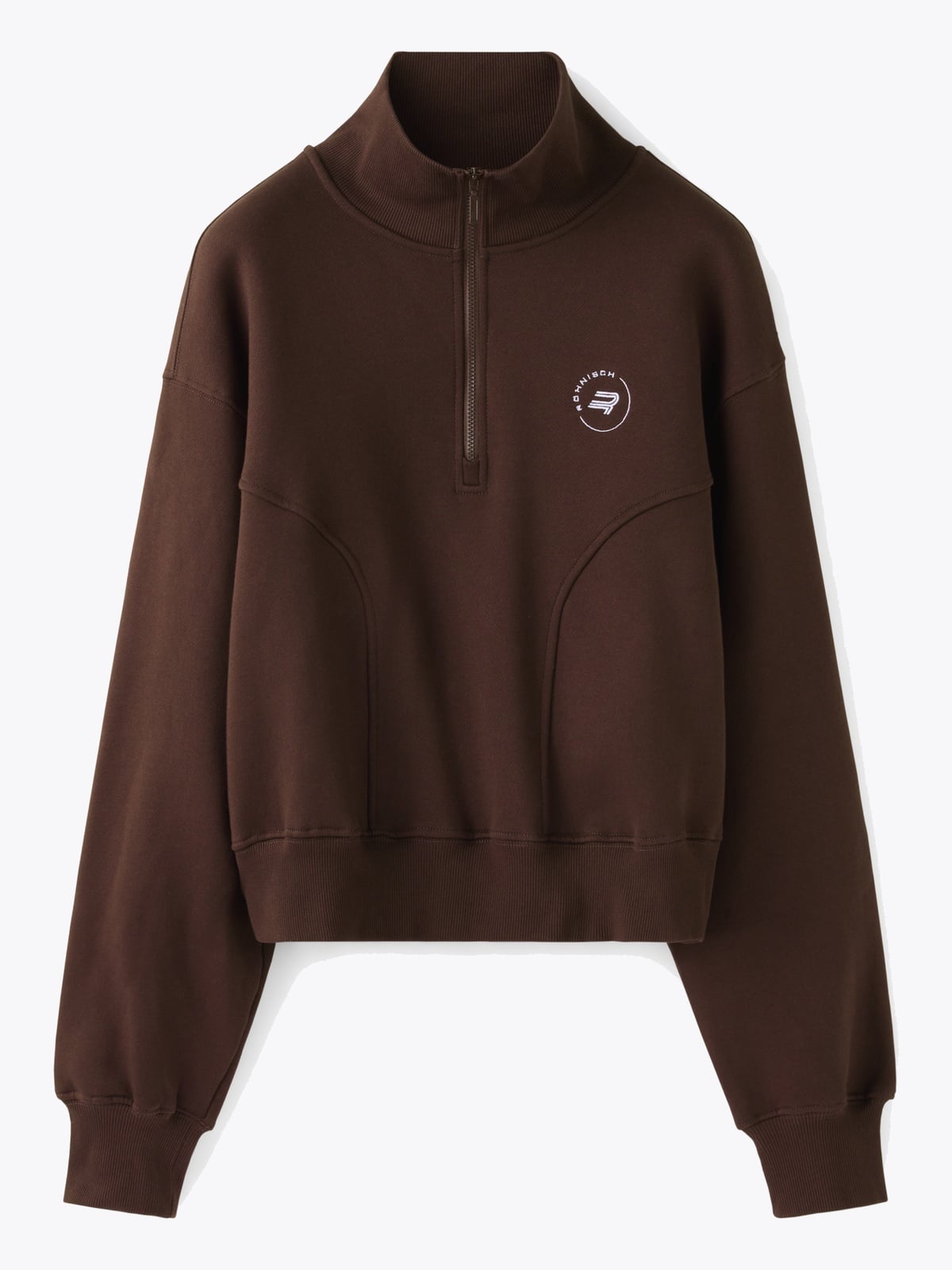 Röhnisch Base Sweat Half Zip Brun