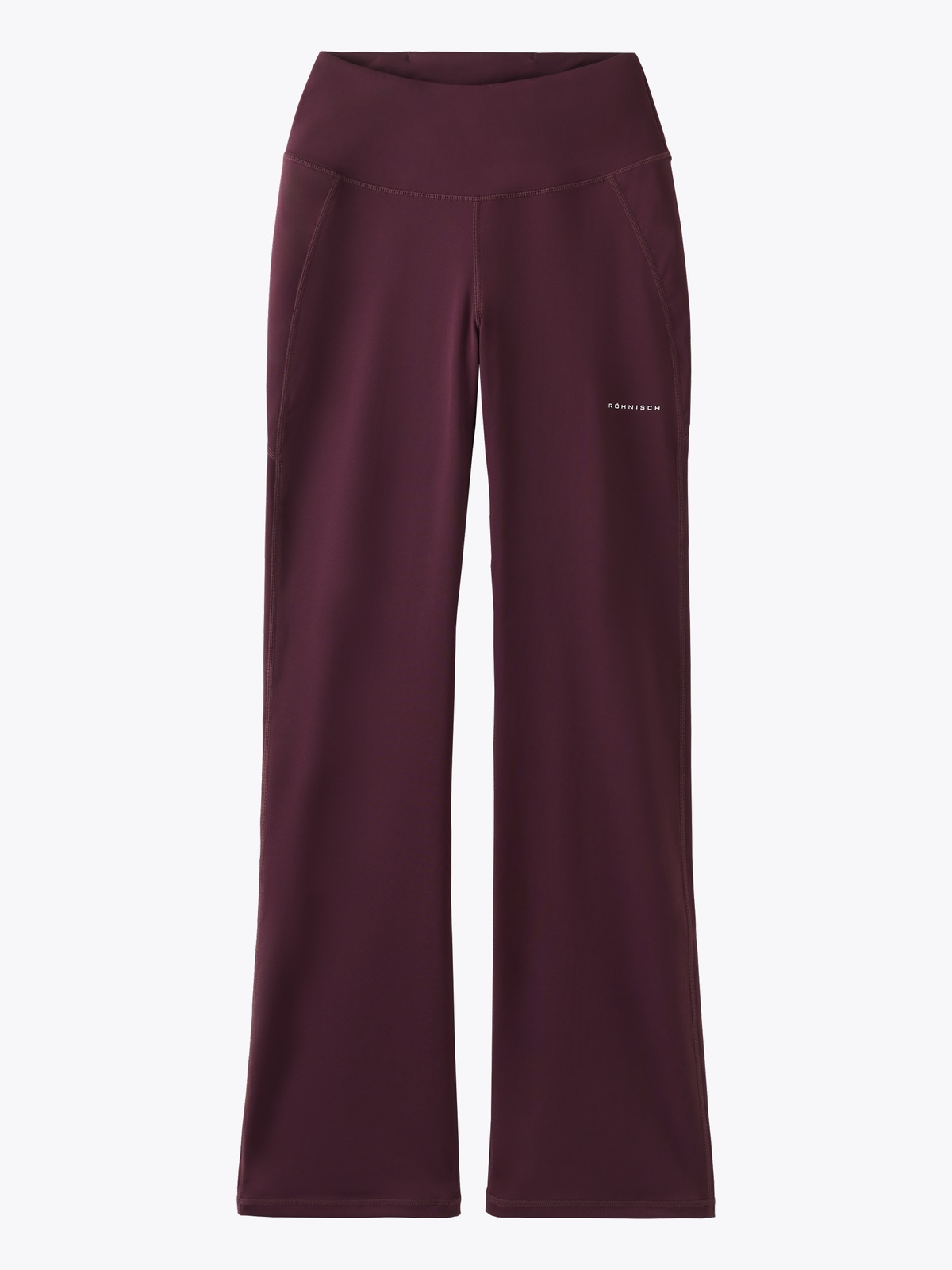 Röhnisch Flattering High Waist Pants Burgunder