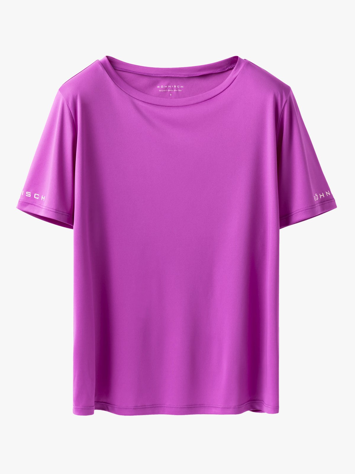 Röhnisch Team Logo Tee Purple Cactus Flower