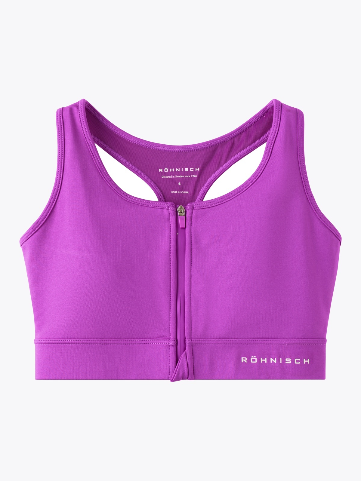 Röhnisch Essential Zip Sportsbra Rosa