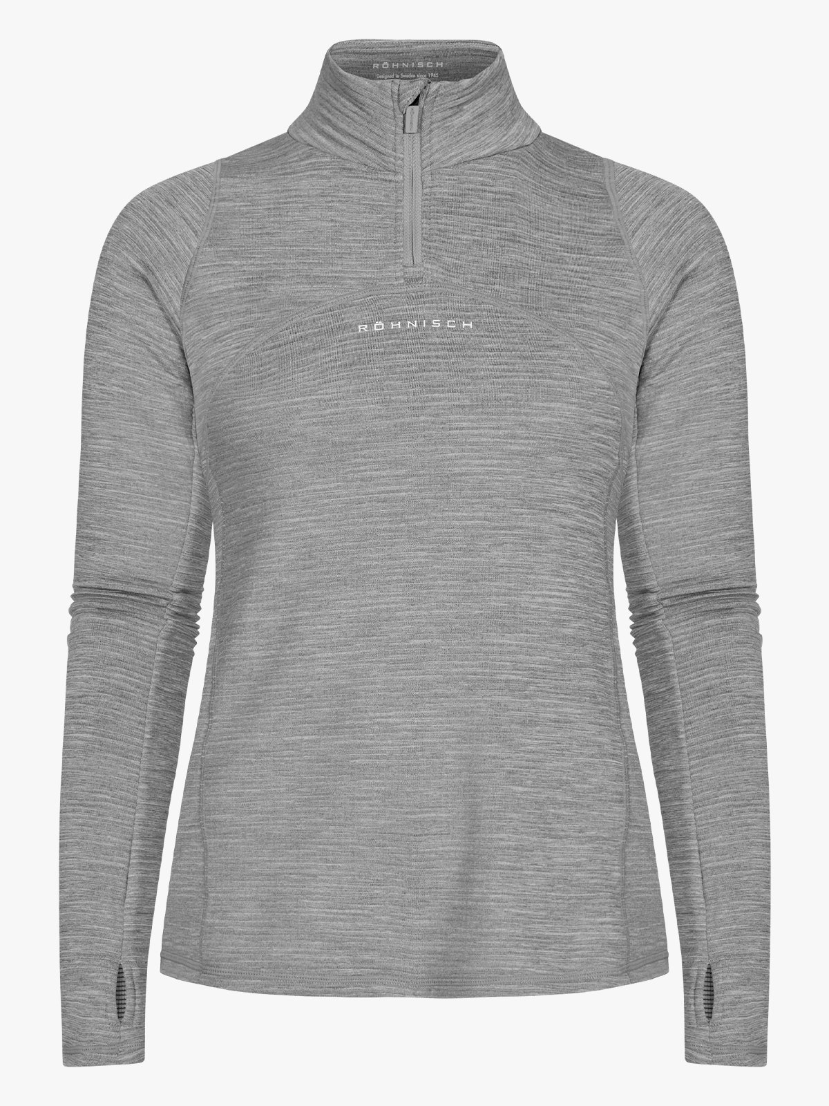Röhnisch Insulate Thermo Half Zip Grey Melange