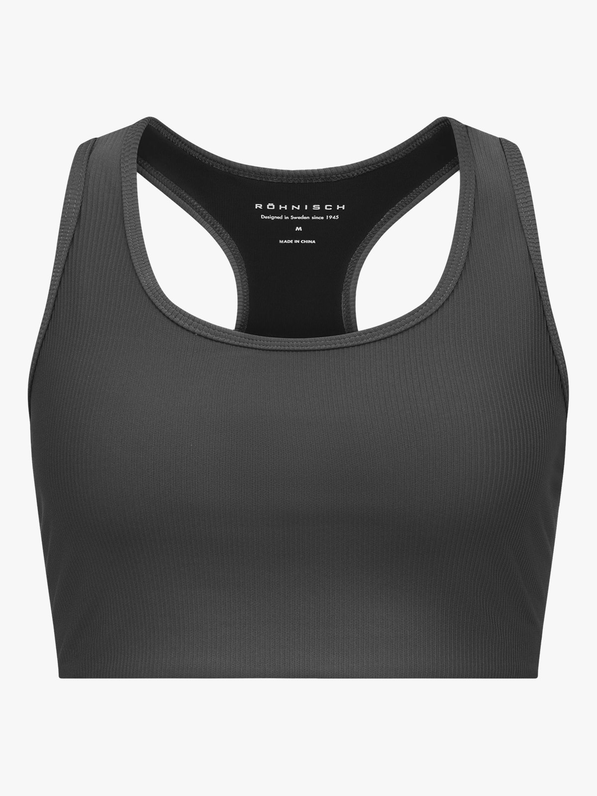 Röhnisch Ribbed R Sportsbra Dark Shadow