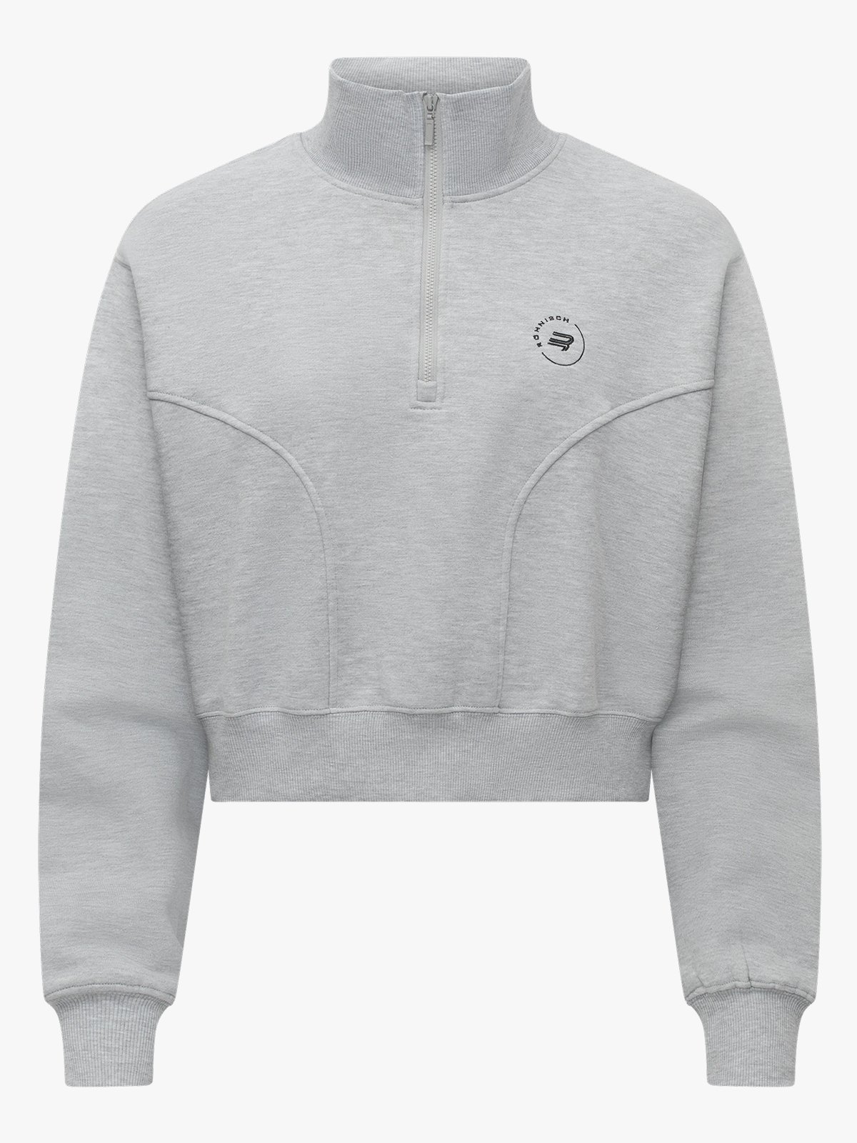 Röhnisch Soft Sweat Half Zip Grey Melange