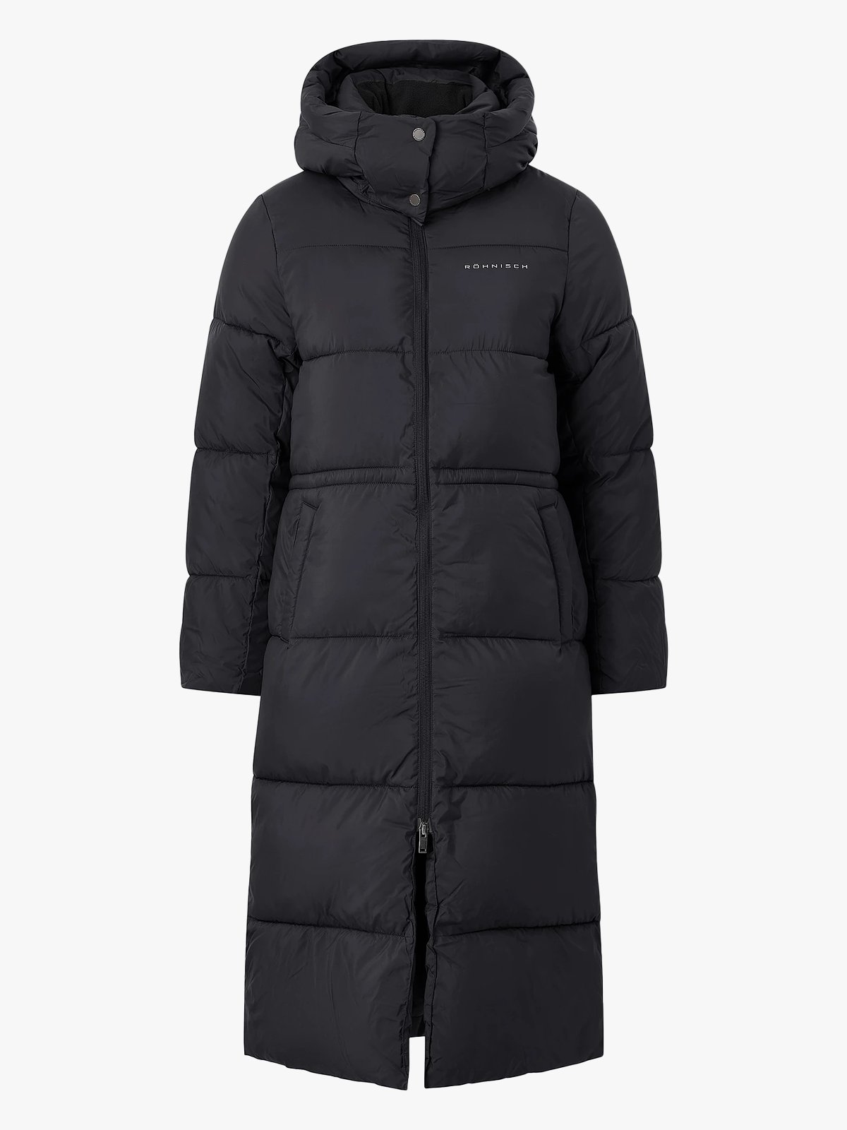 Röhnisch Pebble Hood Coat Black