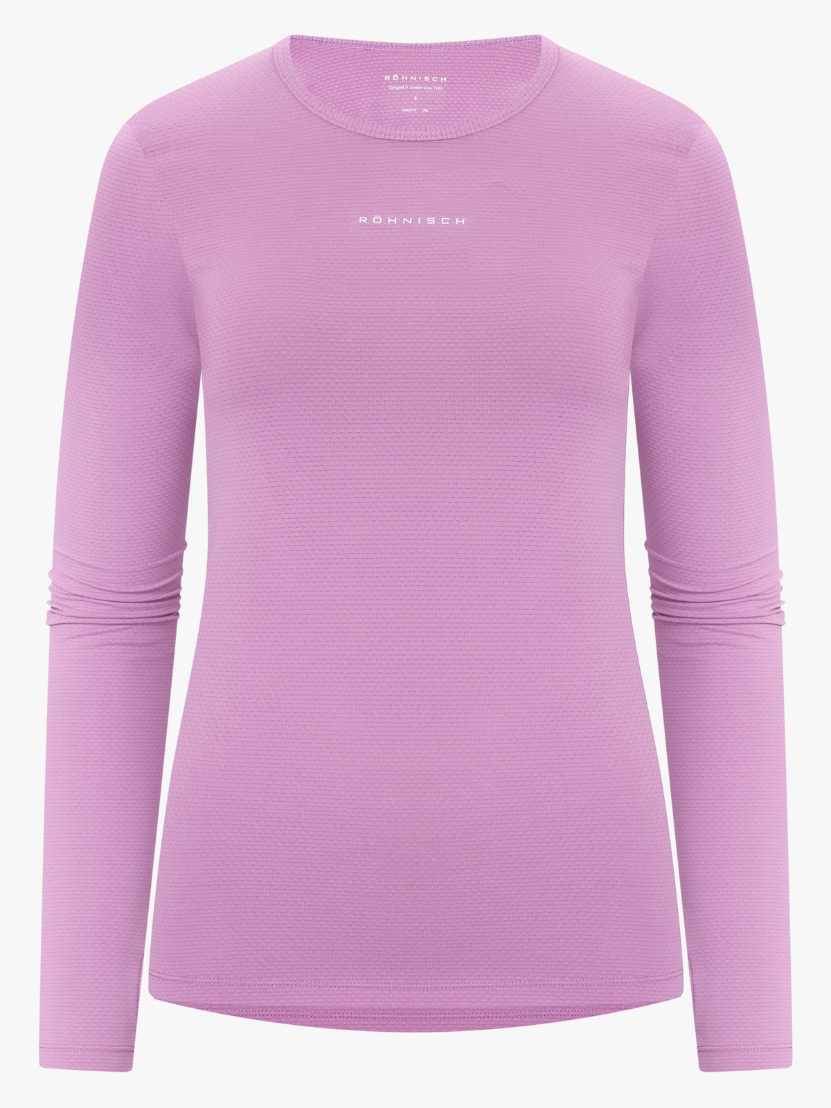 Röhnisch Jacquard Long Sleeve Top Smoky Grape