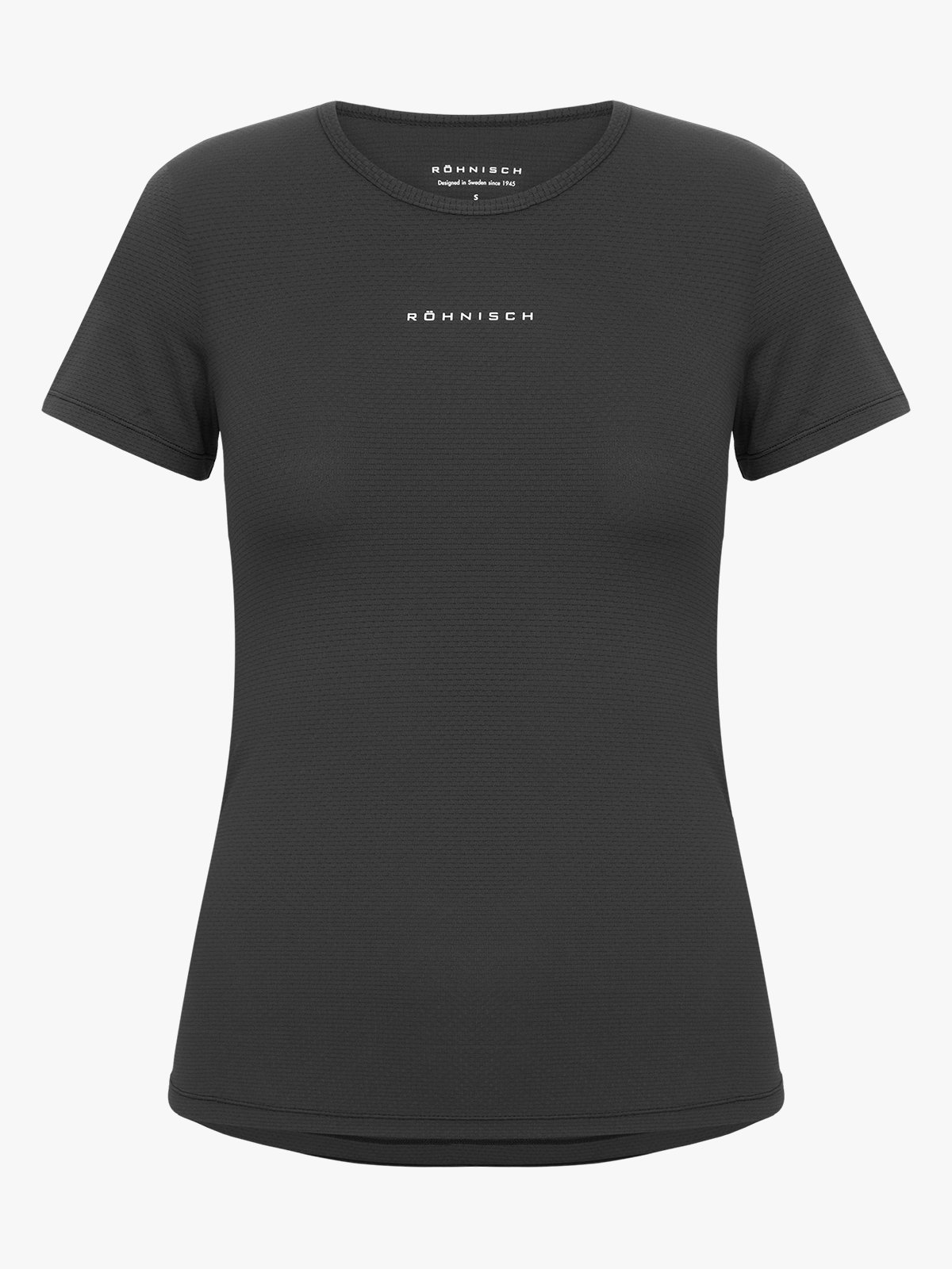 Röhnisch Jacquard Short Sleeve Top Black