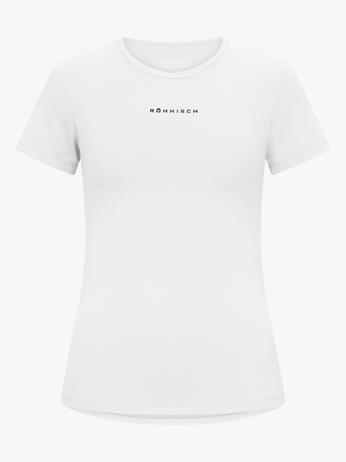 Röhnisch Jacquard Short Sleeve Top White