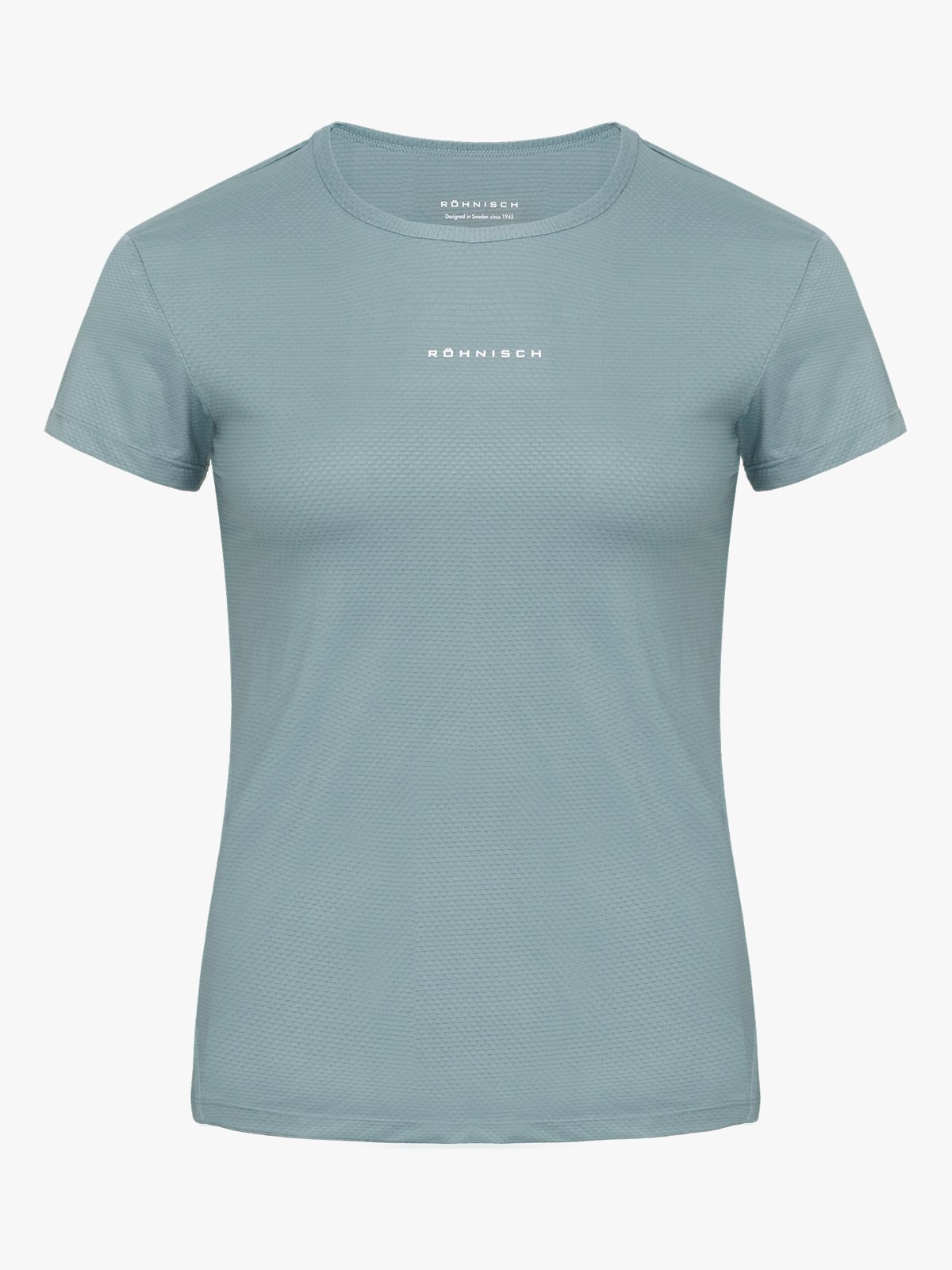 Röhnisch Jacquard Short Sleeve Top Stormy Sea