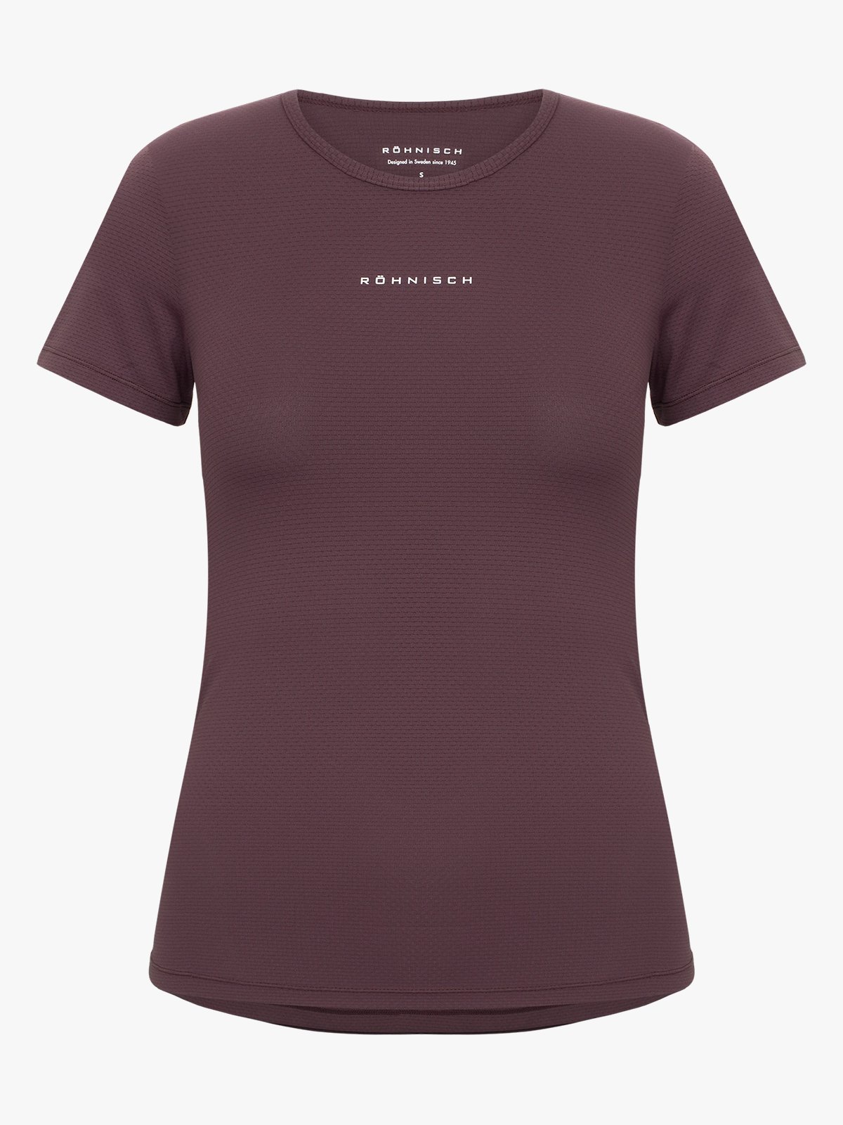 Röhnisch Jacquard Short Sleeve Top Huckleberry