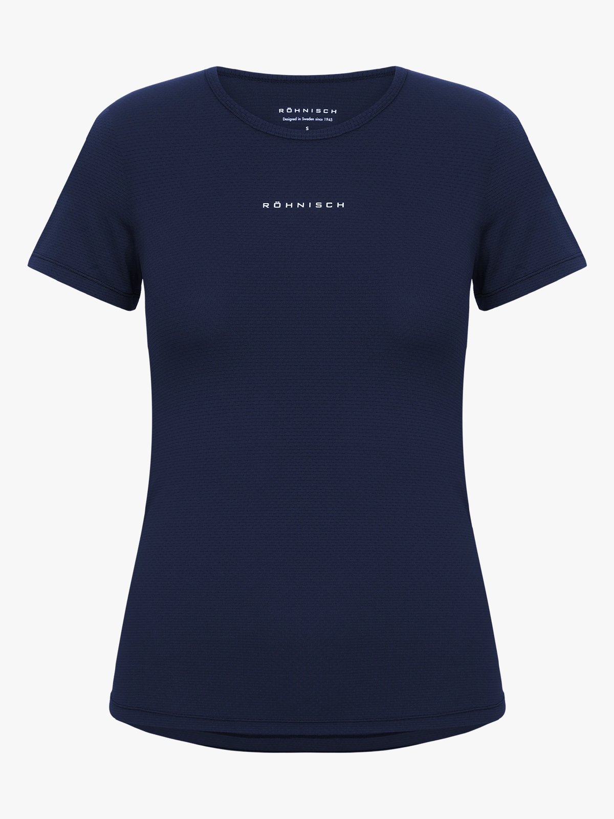 Röhnisch Jacquard Short Sleeve Top Indigo