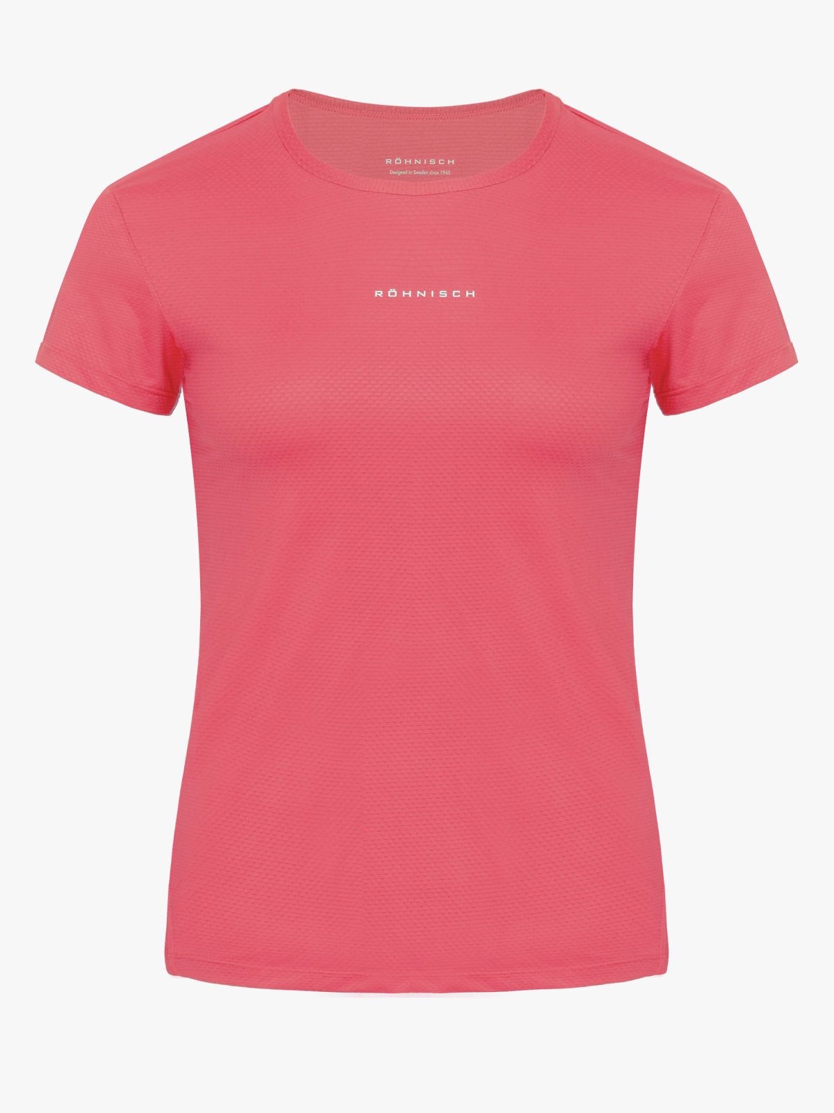 Röhnisch Jacquard Short Sleeve Top Fruit Dove