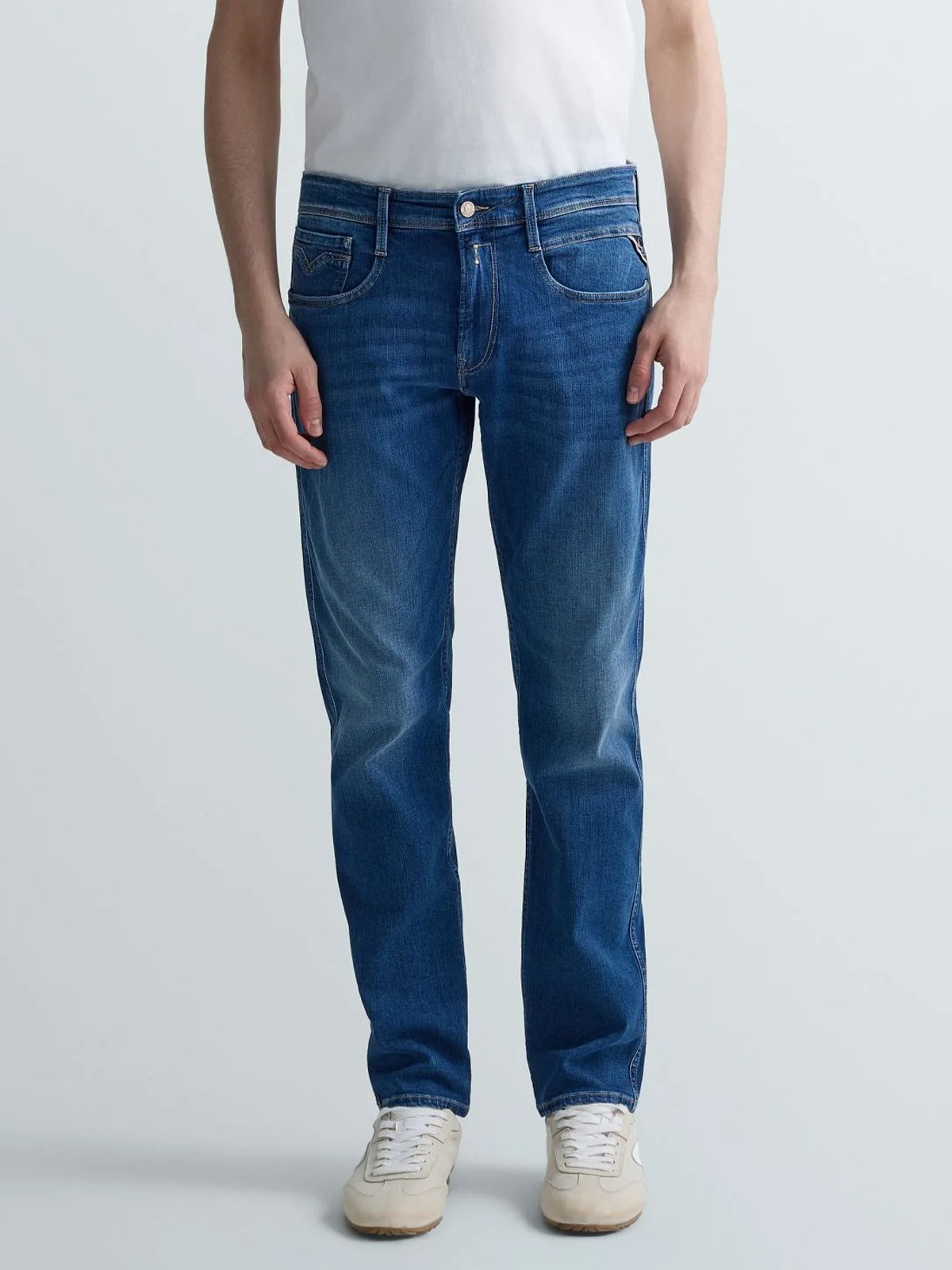 Replay Anbass Comfortstretch Dark Blue