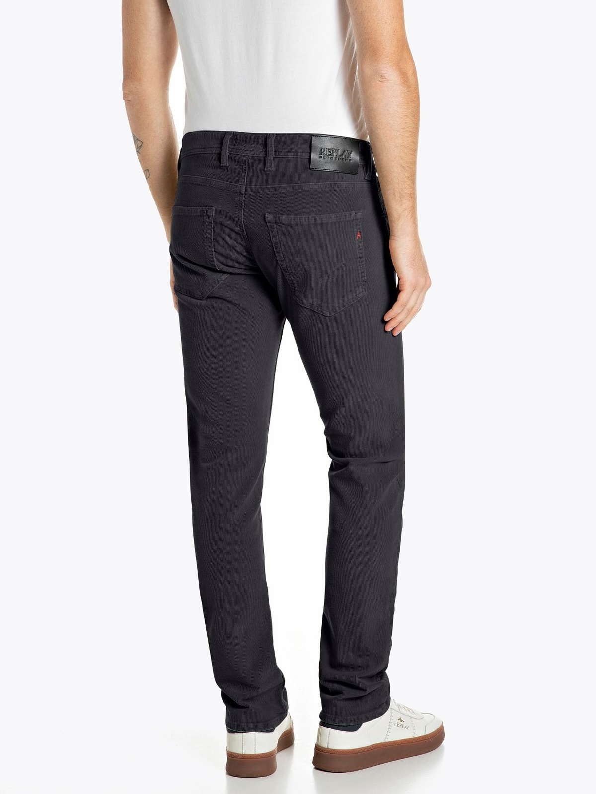 Replay Grover Cord Dark Navy