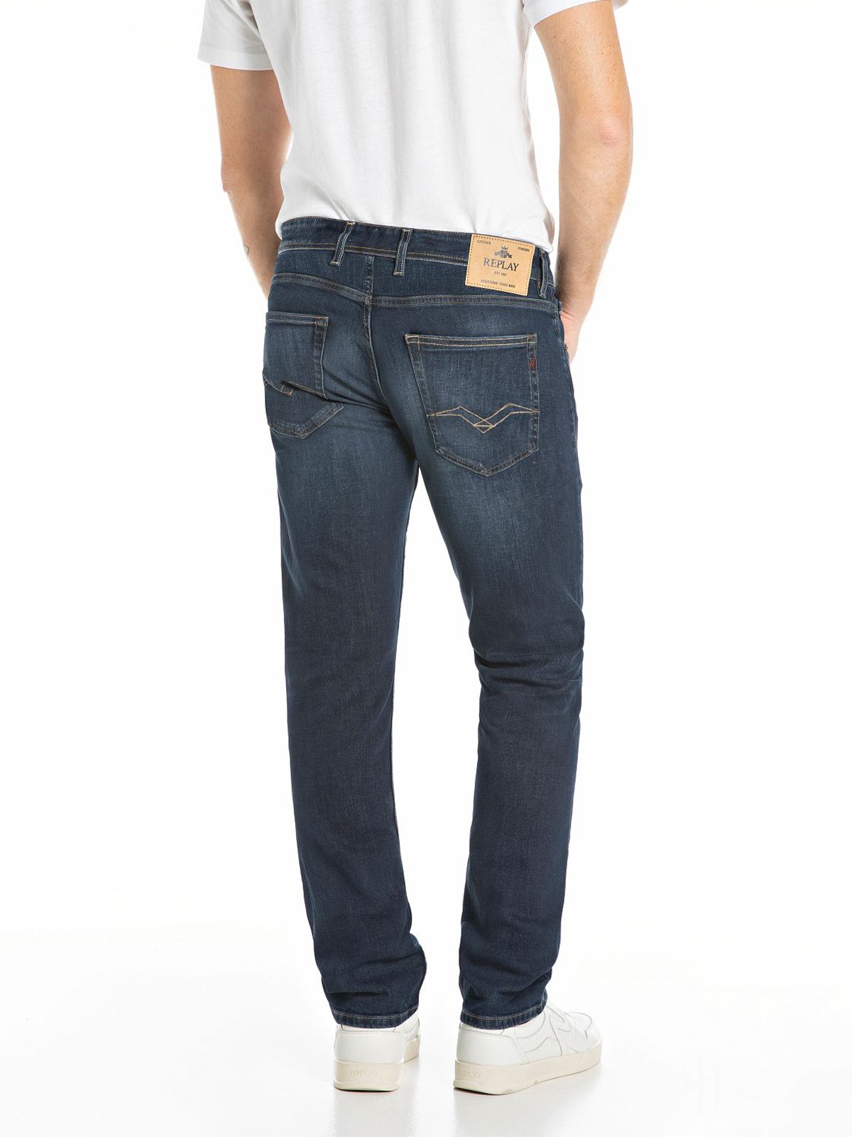 Replay Grover Powerstretch Denim