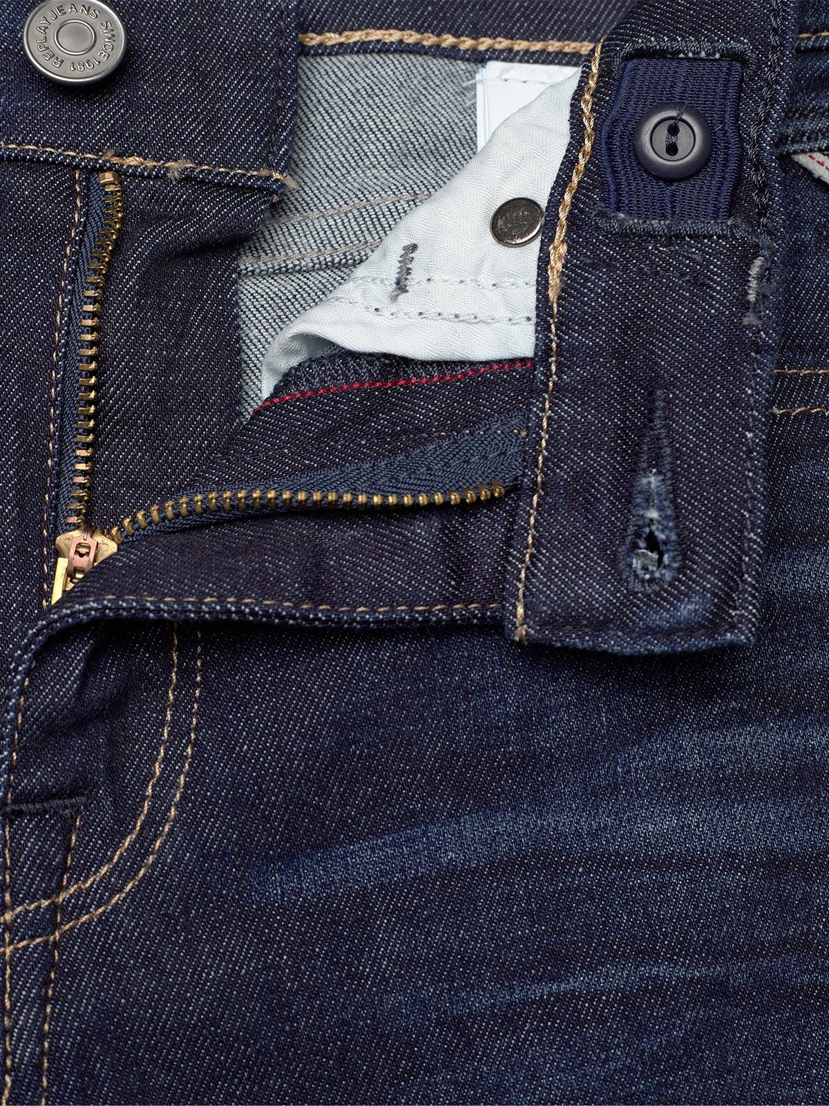 Replay Thad Regular Fit Medium Blue