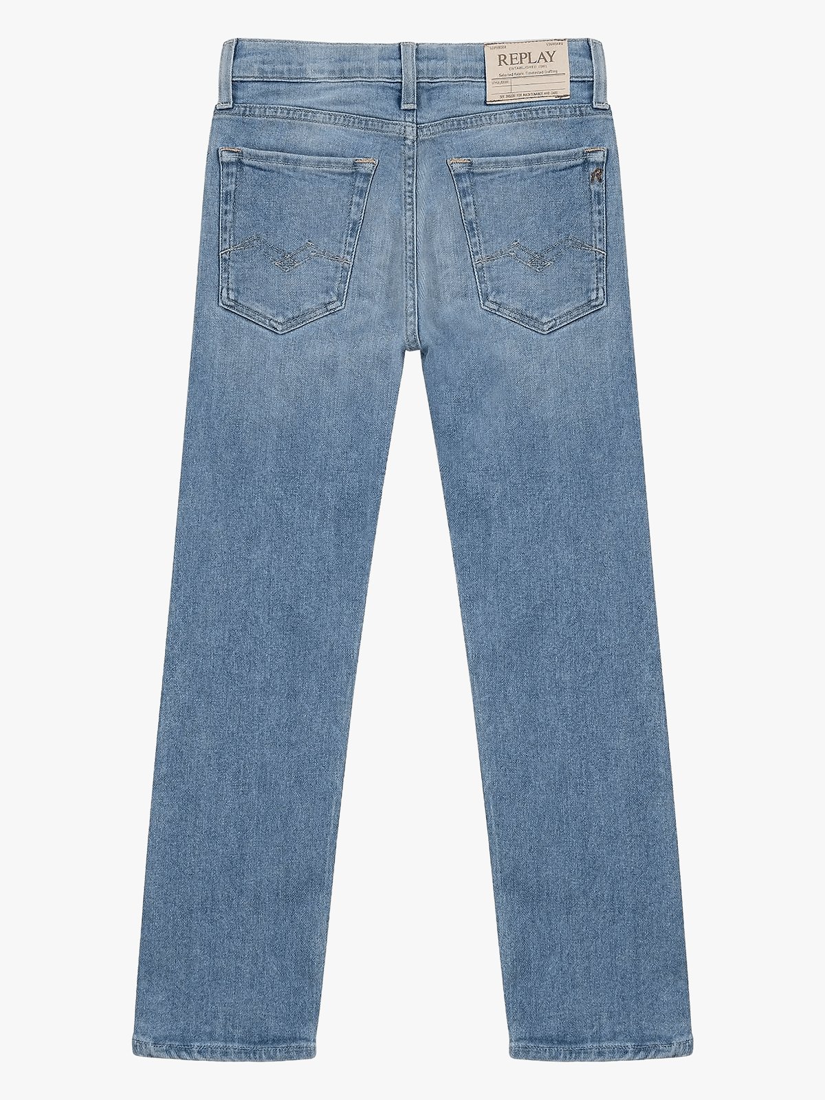 Replay Thad Regular Fit Blå