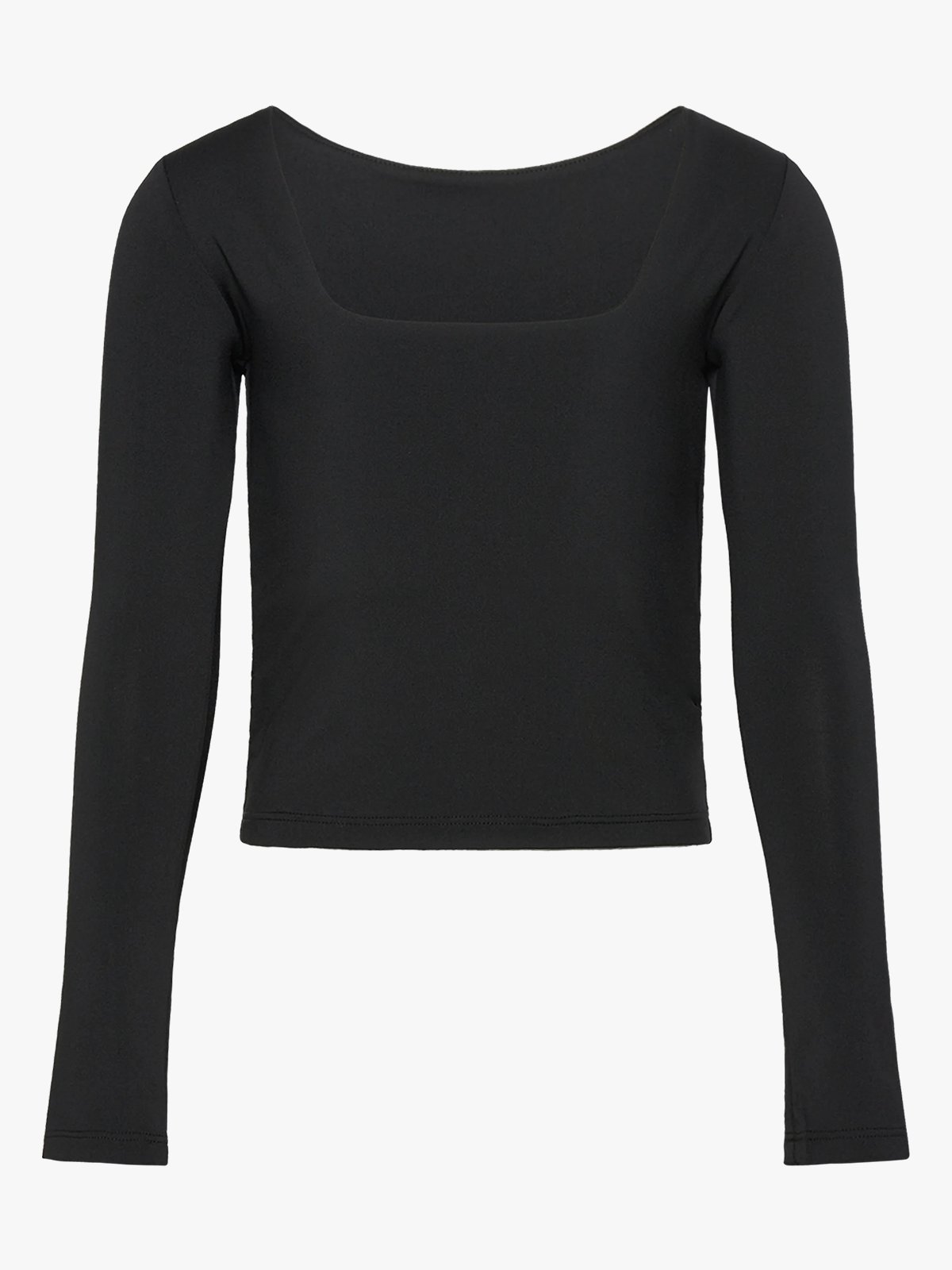 Rosemunde Billie Reversible Long Sleeve Short T-shirt Black