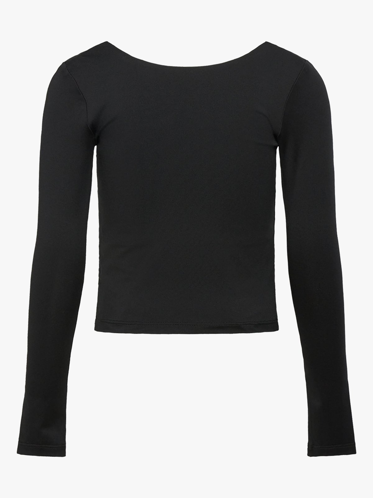 Rosemunde Billie Reversible Long Sleeve Short T-shirt Black