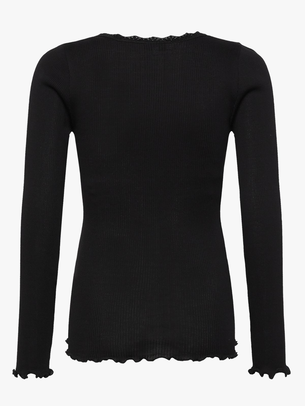 Rosemunde Balta Long Sleeve Regular Lace T-shirt Black