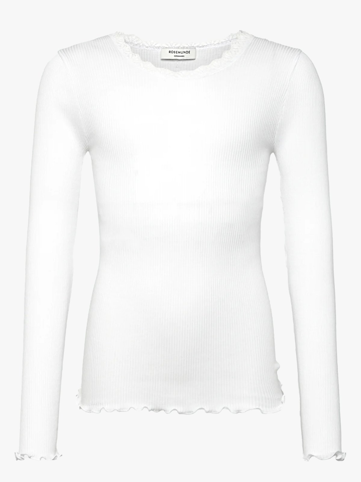 Rosemunde Balta Long Sleeve Regular Lace T-shirt New White