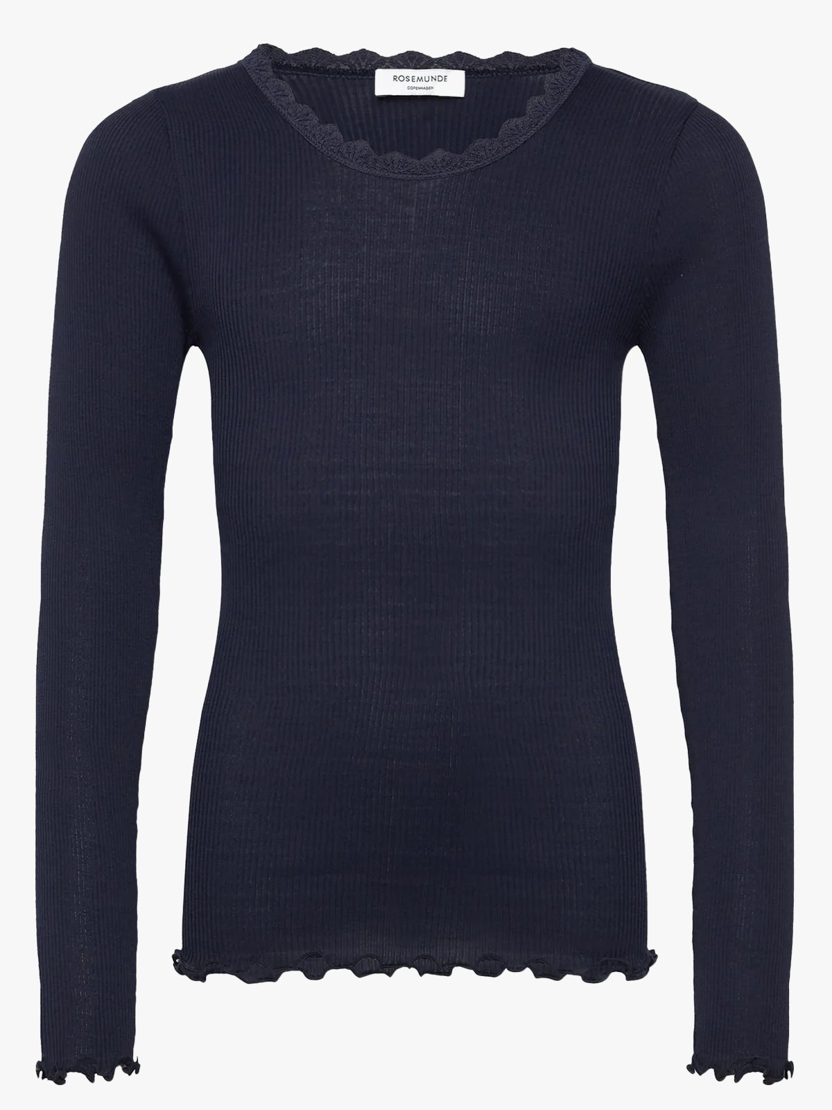 Rosemunde Balta Long Sleeve Regular Lace T-shirt Navy