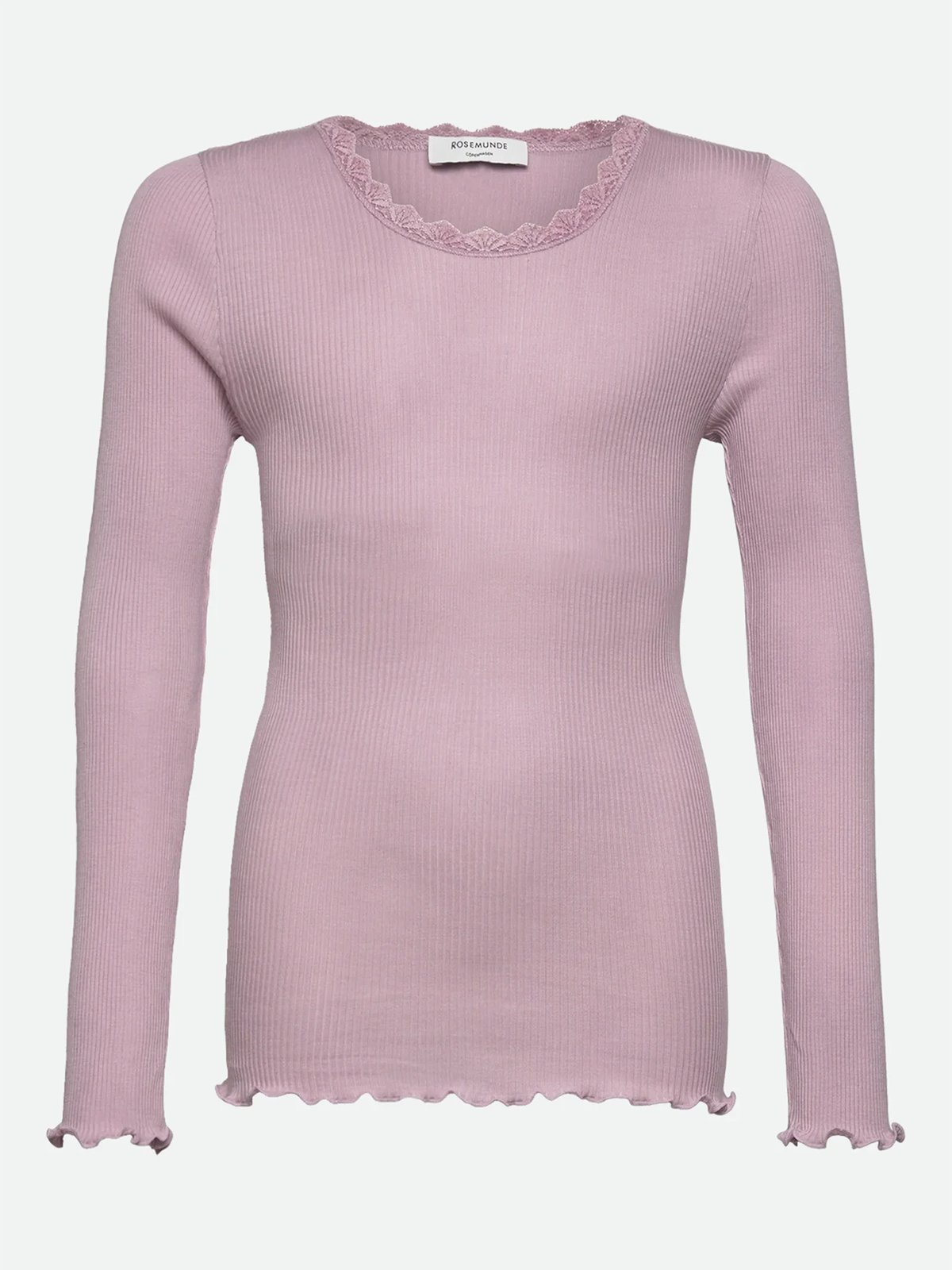 Rosemunde Balta Long Sleeve Regular Lace T-shirt Dawn Pink