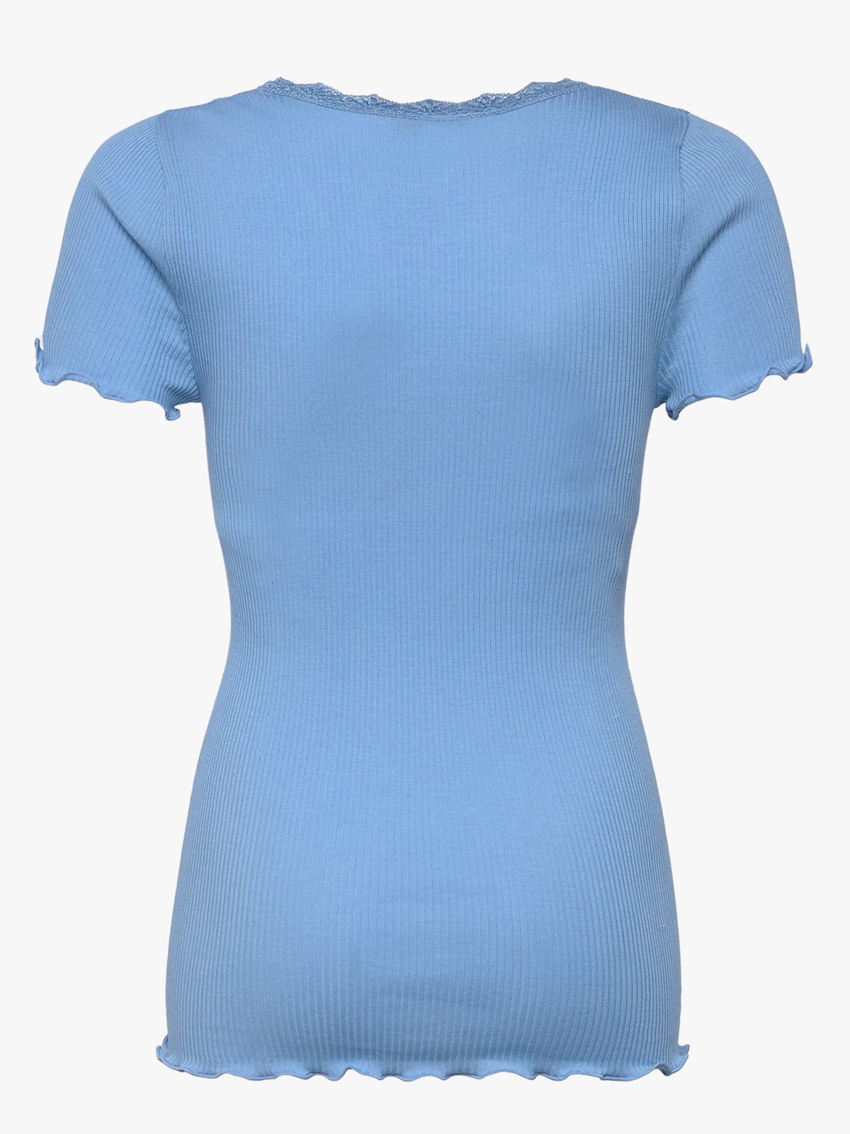 Rosemunde Balta Short Sleeve Regular Lace T-shirt Blue Heaven