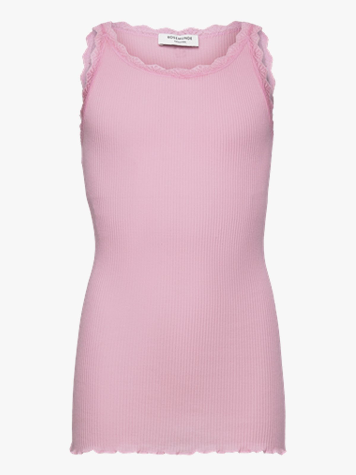 Rosemunde Balta Sleeveless Short Lace Top Dawn Pink