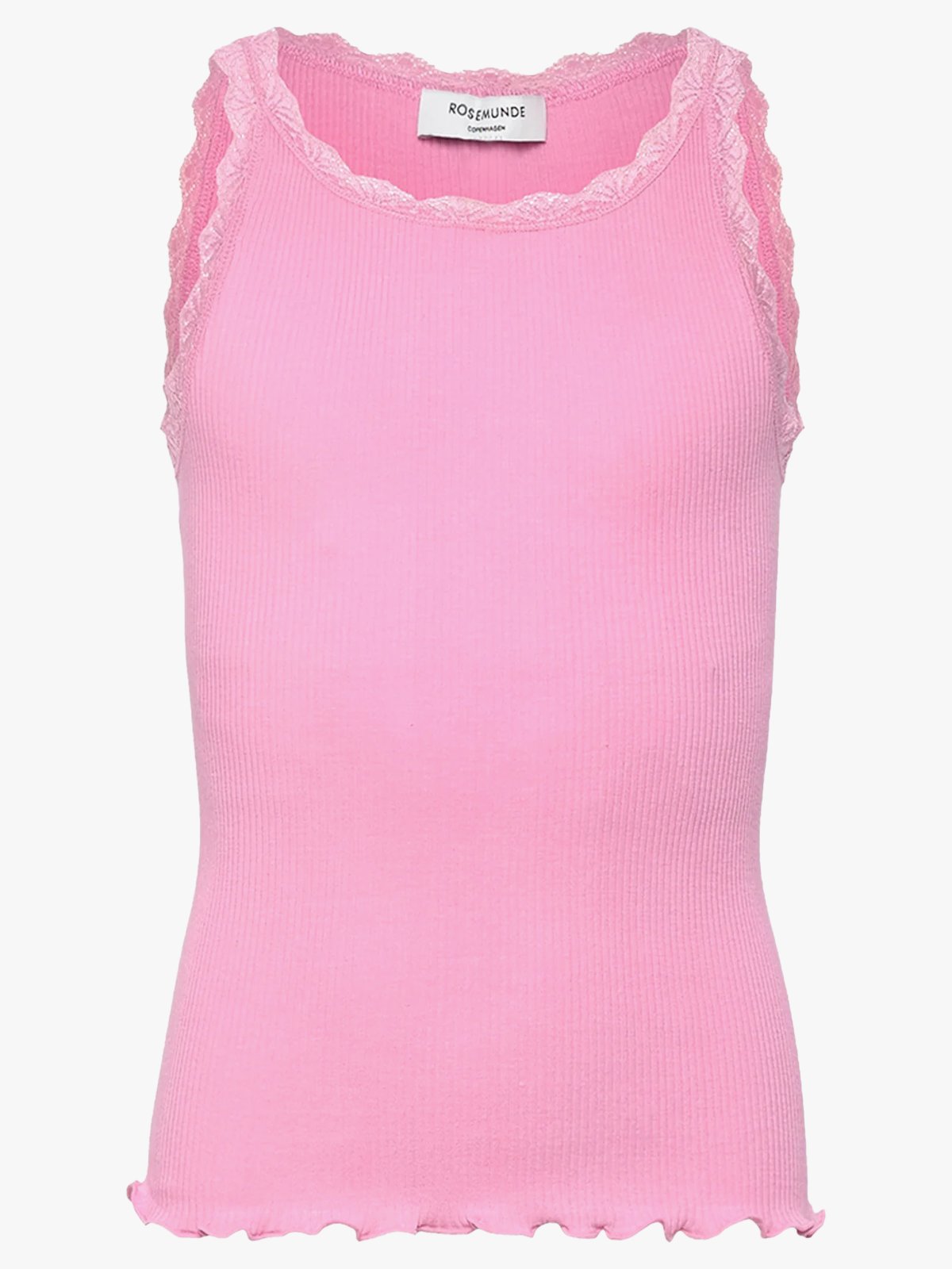 Rosemunde Balta Sleeveless Short Lace Top Prism Pink
