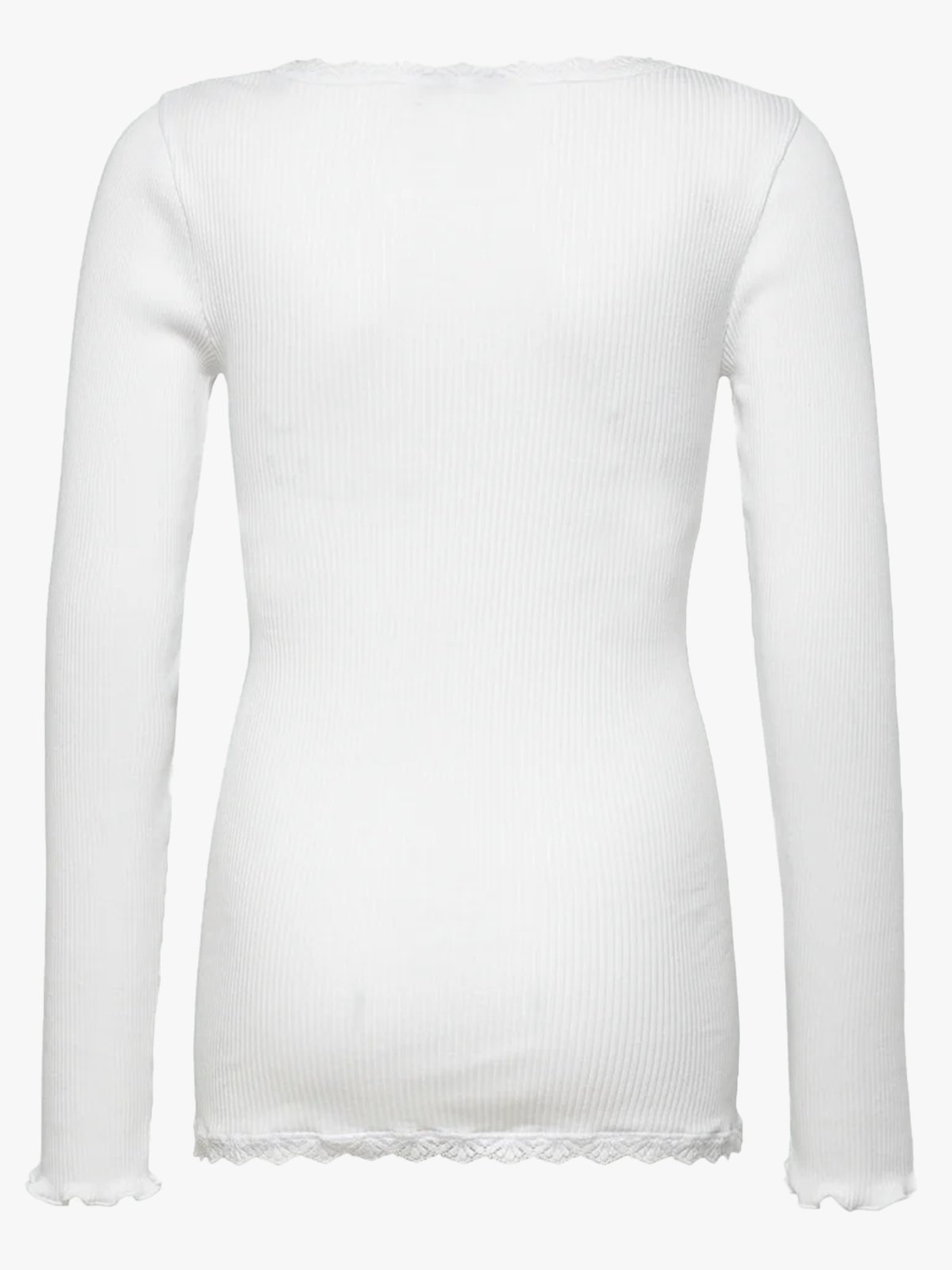 Rosemunde Balta Long Sleeve Regular Lace Cardigan Hvit