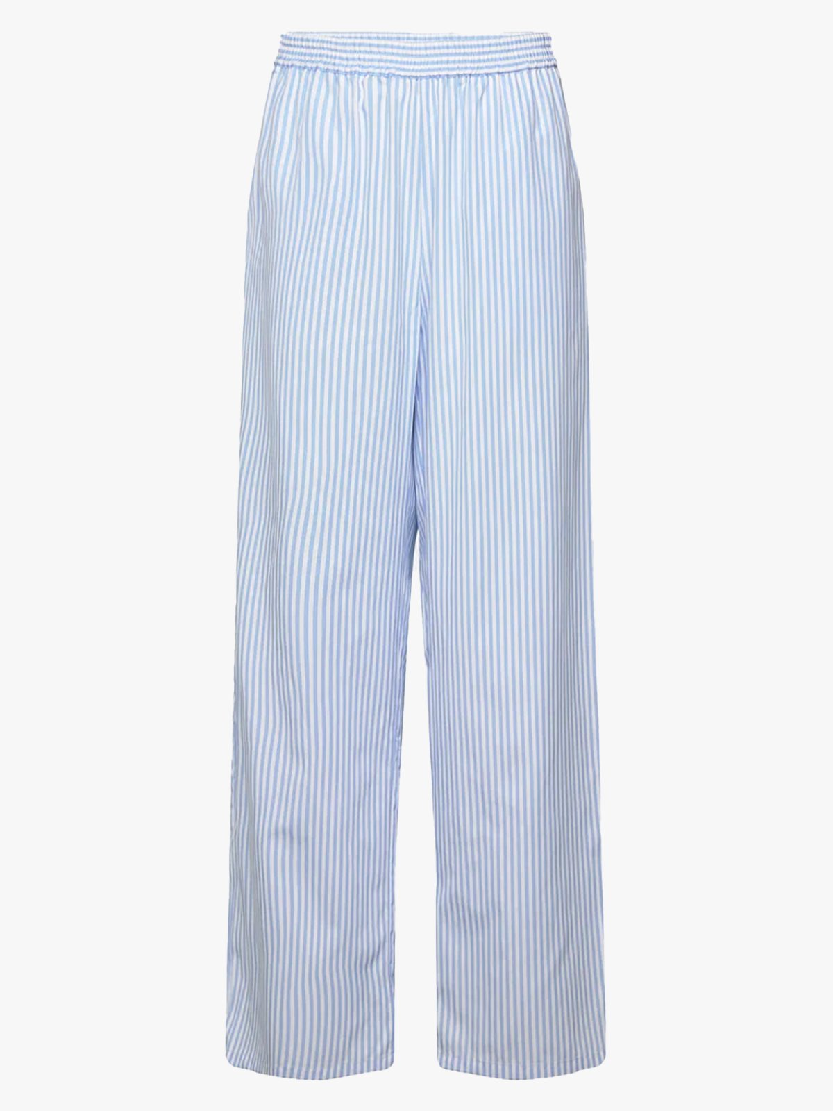 Rosemunde Ivy Straight Trousers Little Boy Blue Stripe