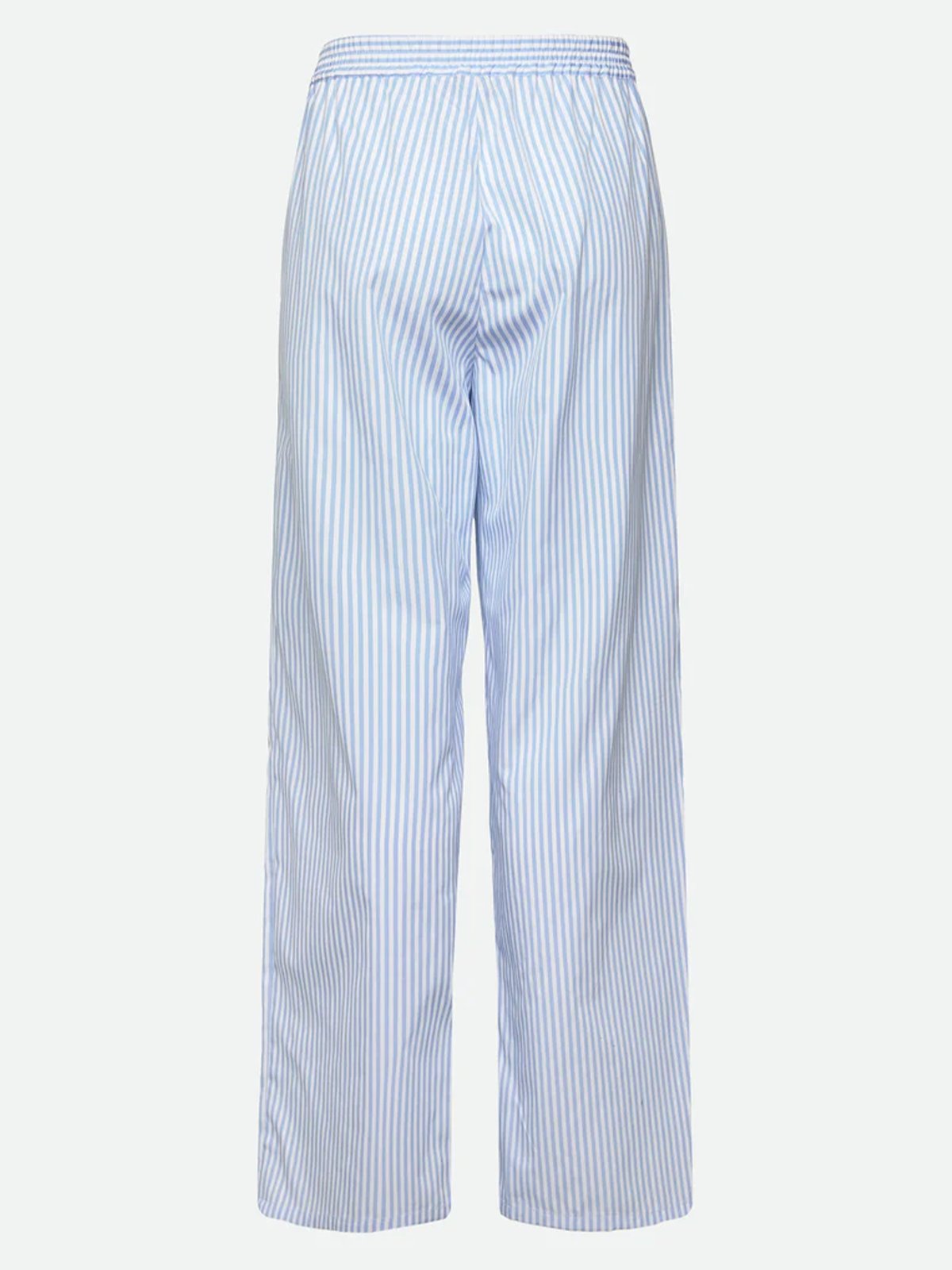 Rosemunde Ivy Straight Trousers Little Boy Blue Stripe