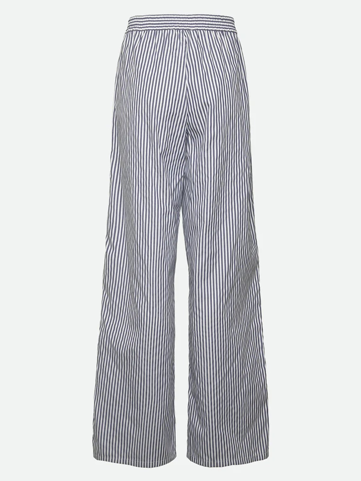 Rosemunde Ivy Straight Trousers Navy Stripe