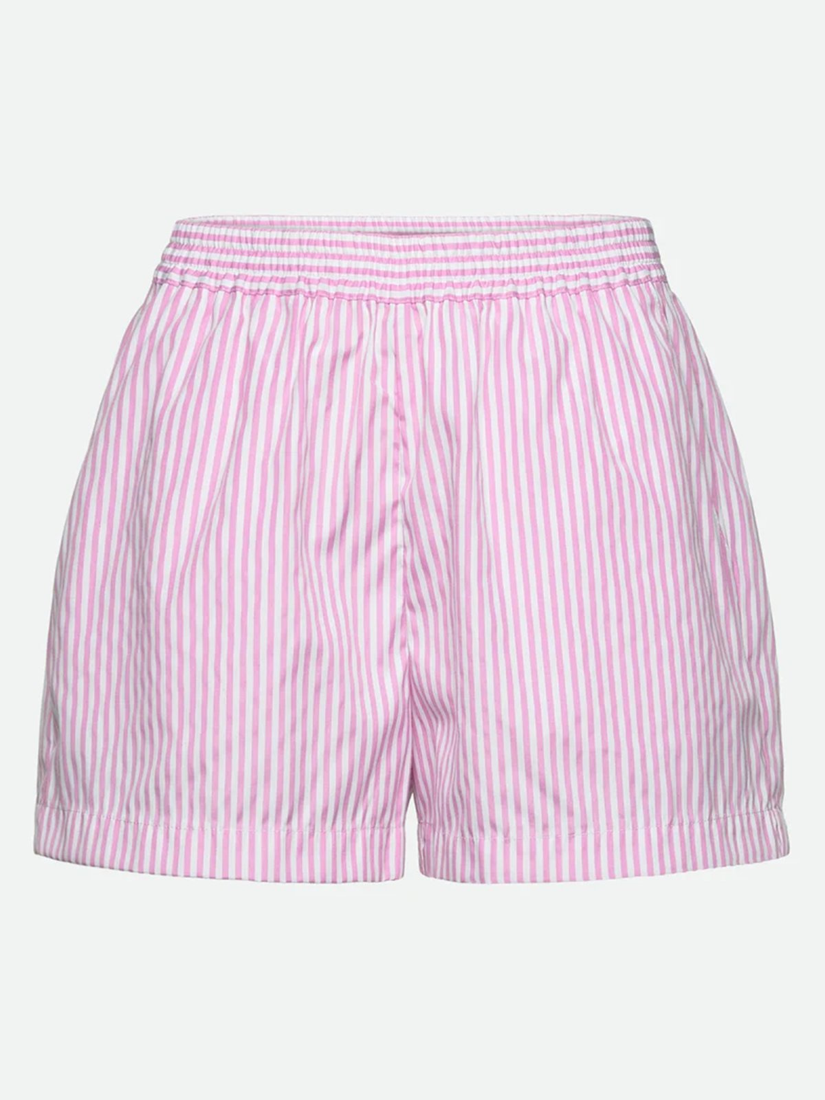 Rosemunde Ivy Straight Shorts Pink-a-boo stripe