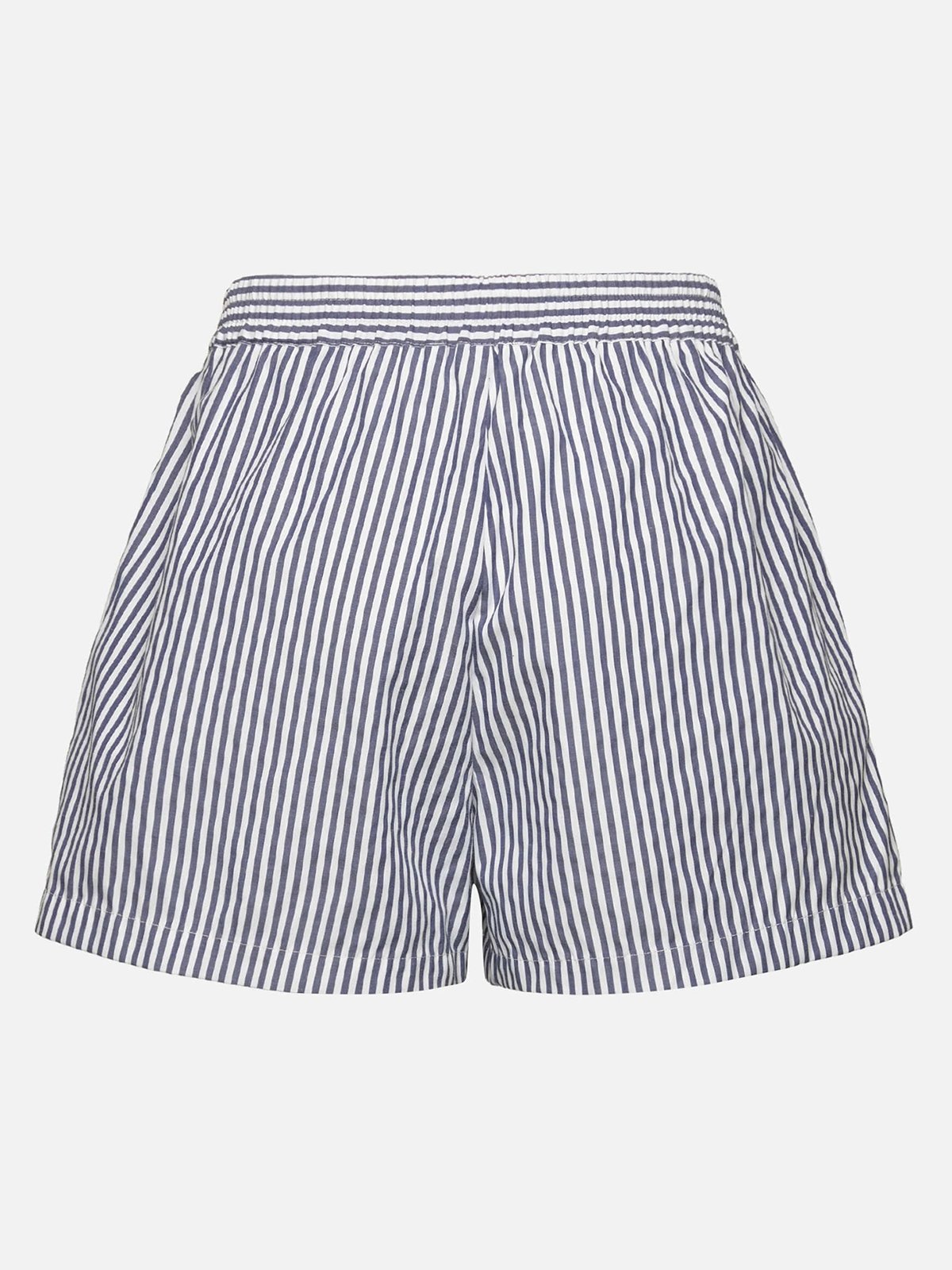 Rosemunde Ivy Straight Shorts Navy Stripe