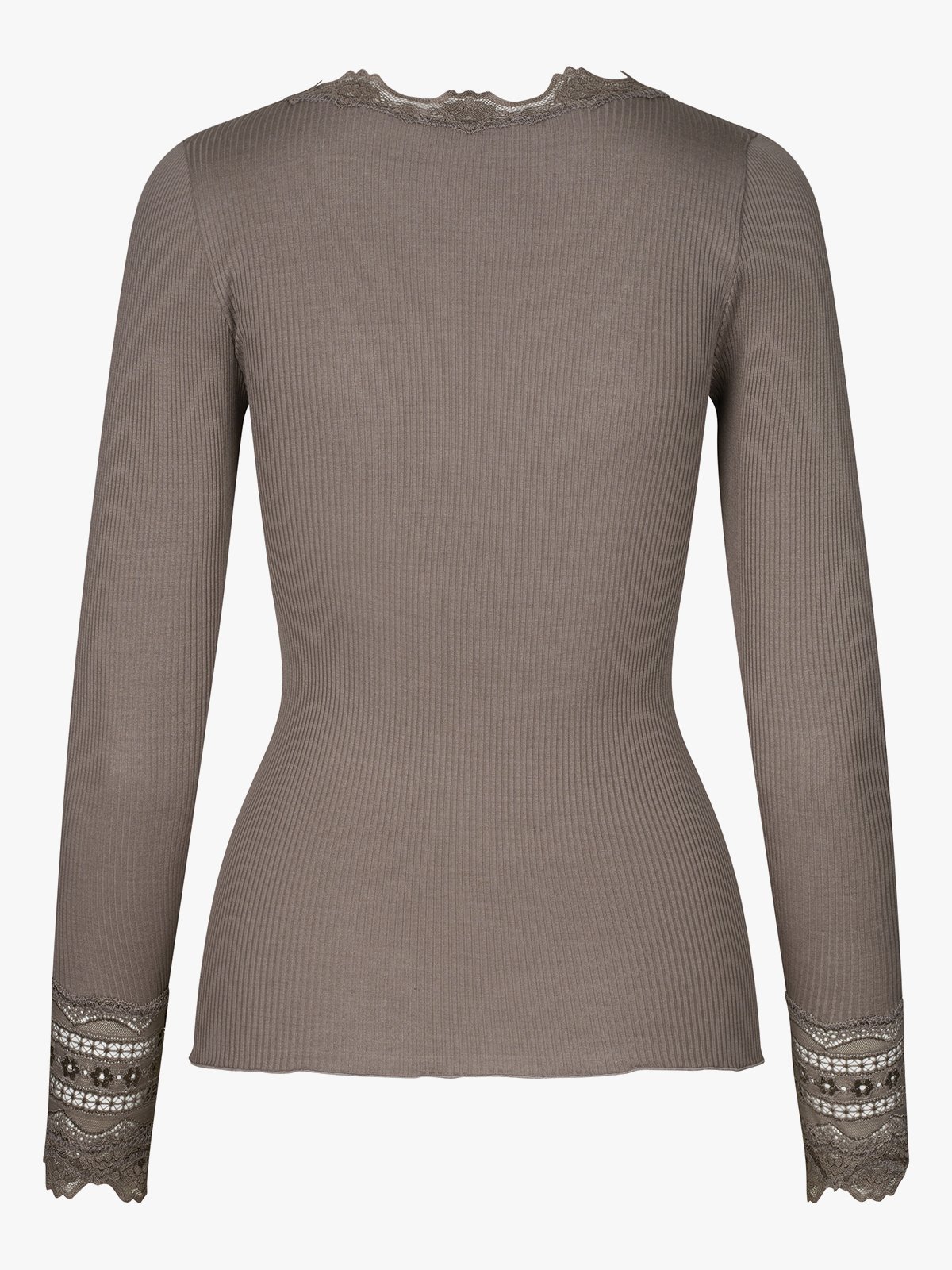 Rosemunde Benita Silk T-Shirt W/ Lace Falcon