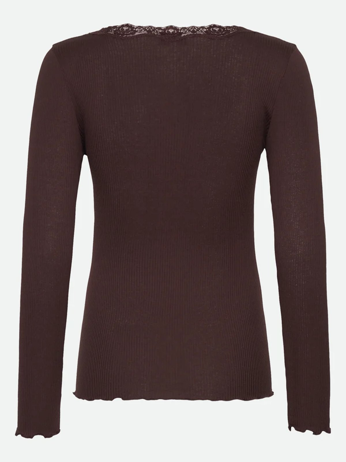 Rosemunde Babette Silk T-Shirt W/ Lace Mole