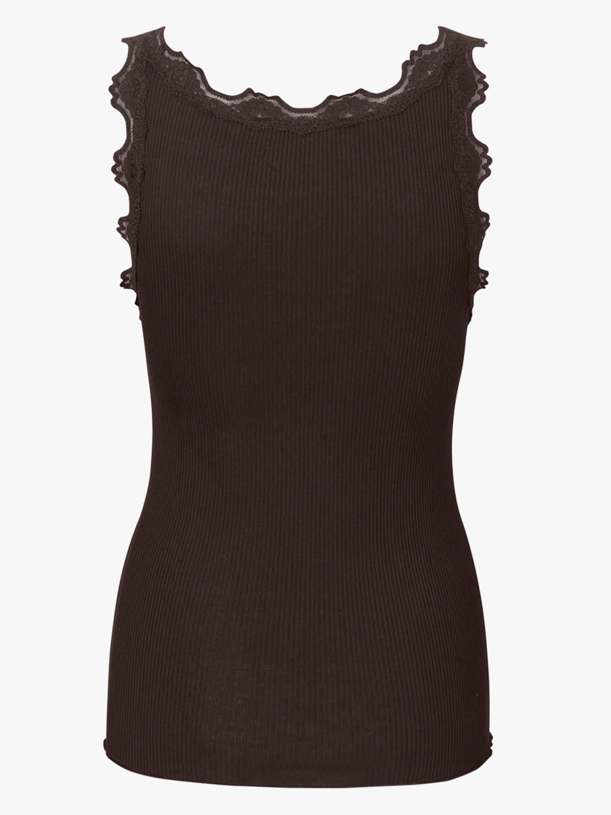 Rosemunde Babette Silk Top With Lace Mole