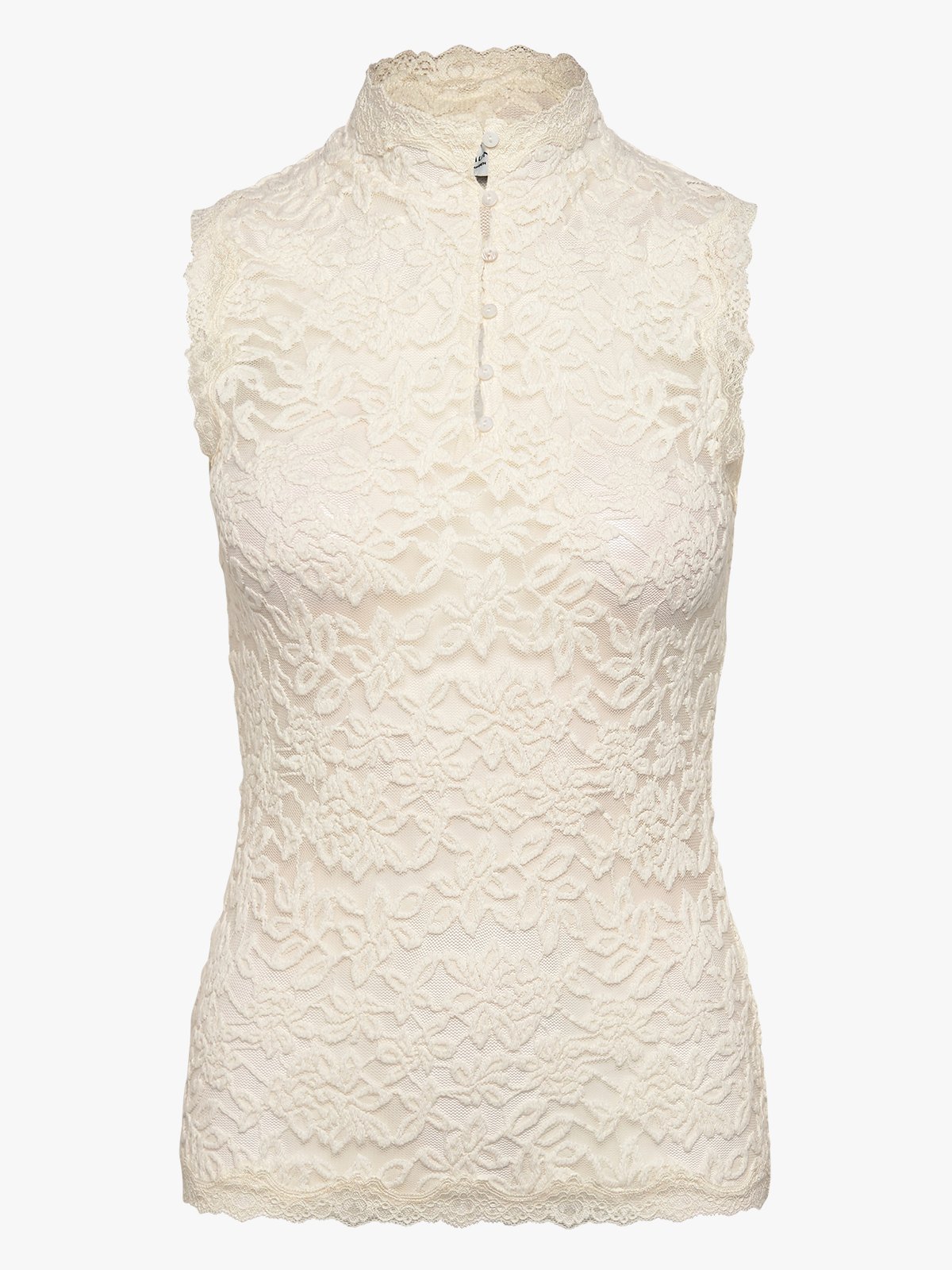 Rosemunde Delicia Lace Top Beige